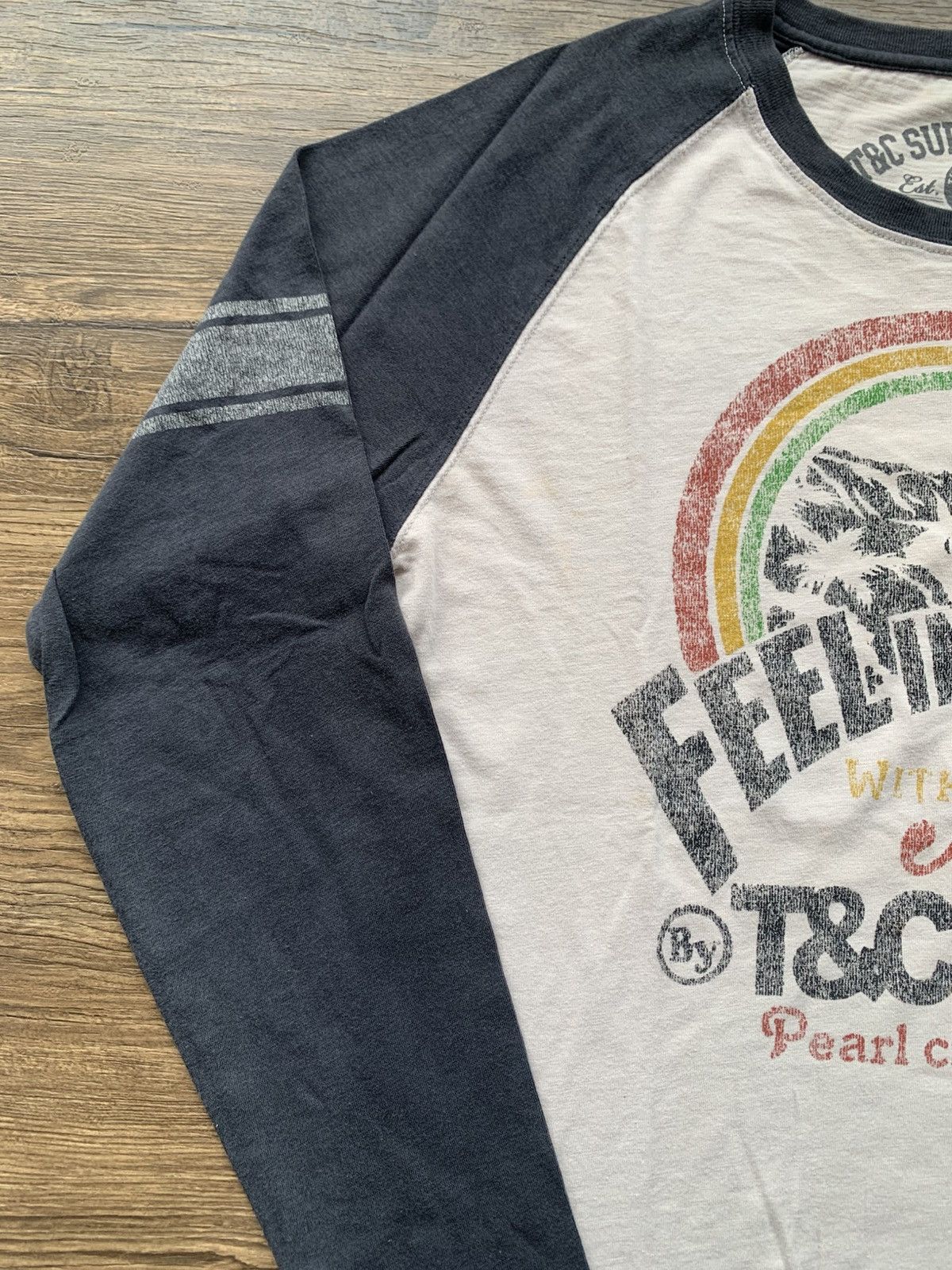 Japanese Brand 2000s japanese archive t&c surf designs y2k longsleeve tee Size US M / EU 48-50 / 2 - 4 Thumbnail