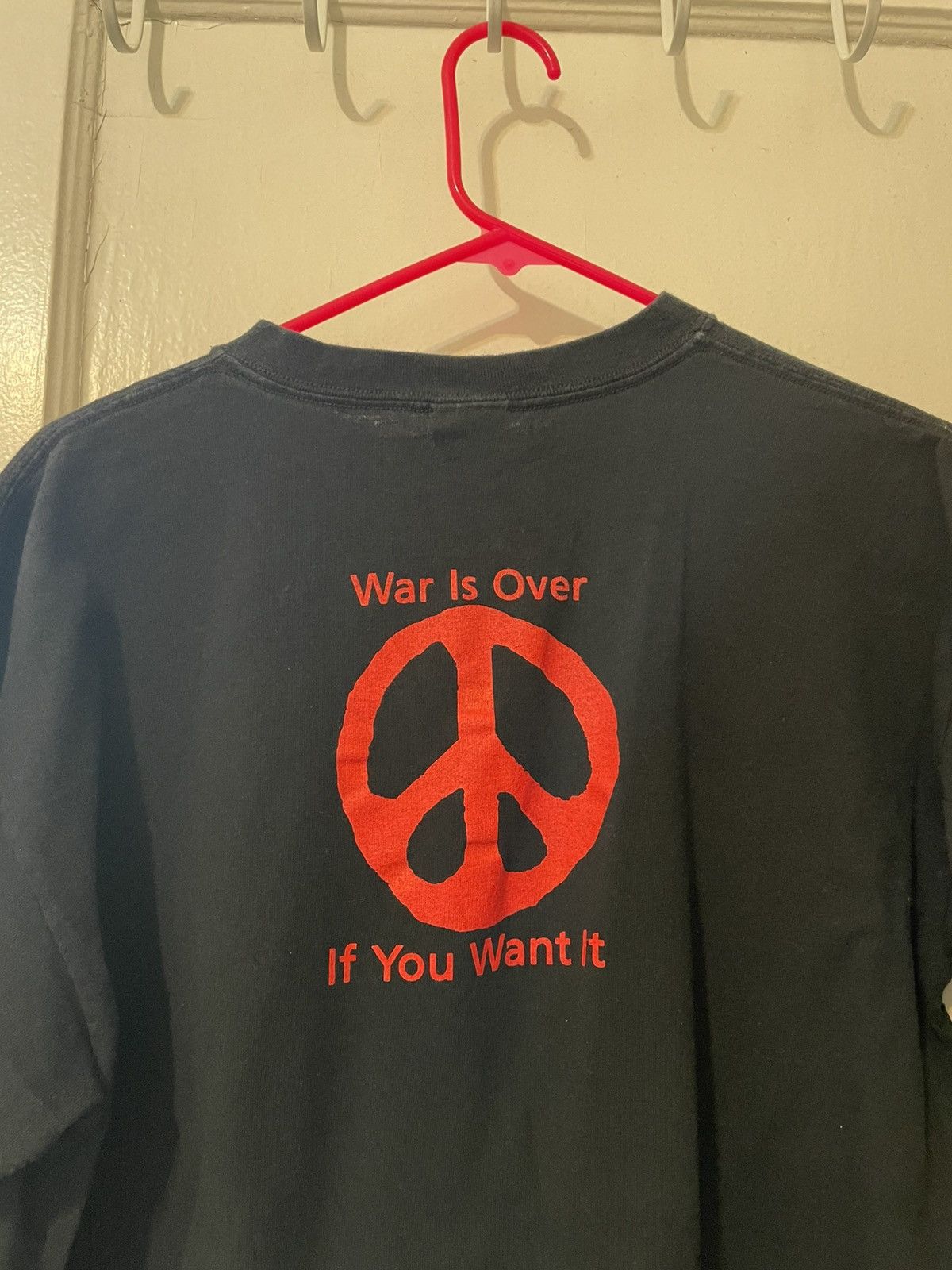Band Tees × Vintage John Lennon War Is Over Tee Size US L / EU 52-54 / 3 - 2 Thumbnail