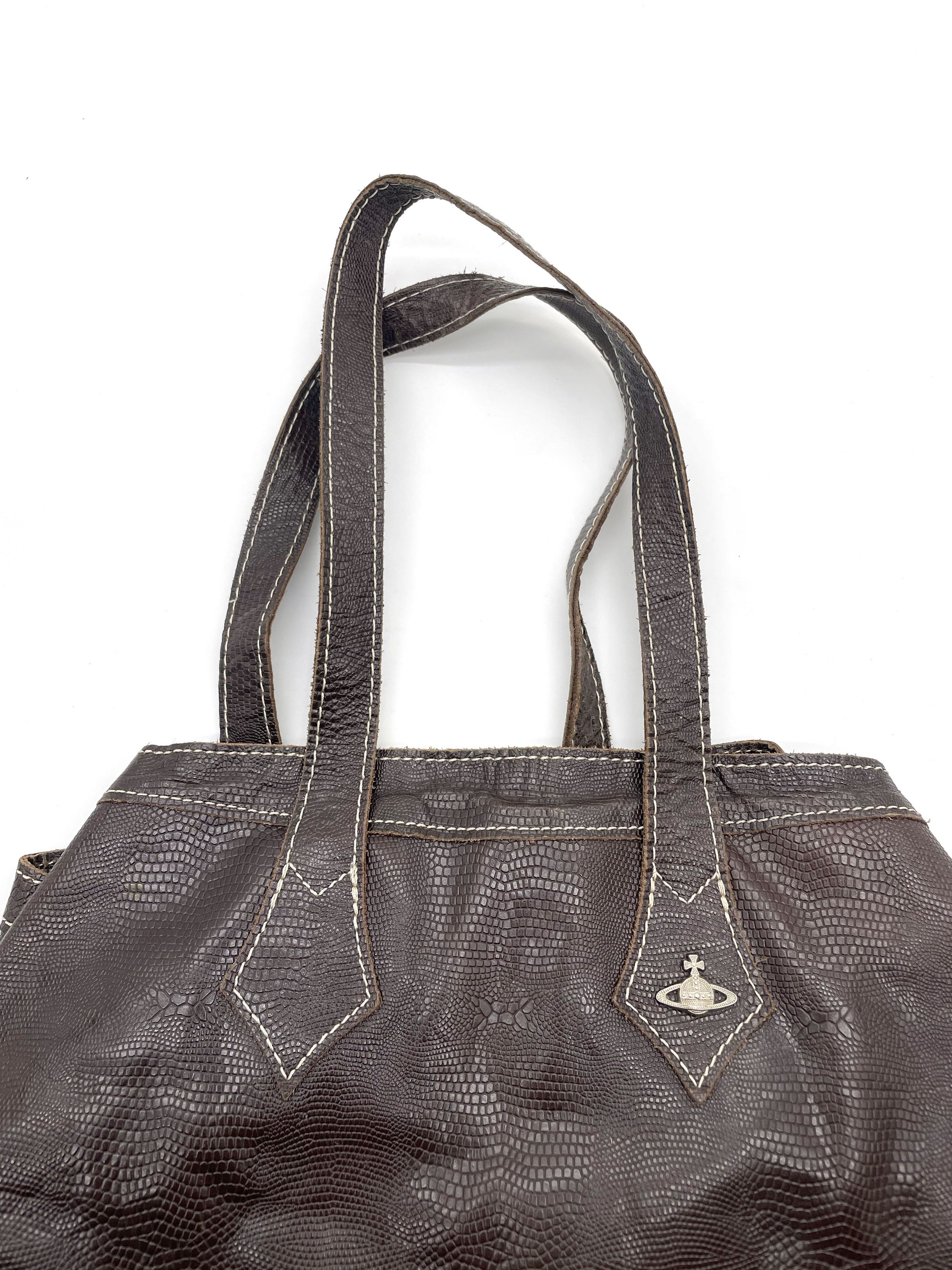 Vivienne Westwood Snakeskin Orb Handbag Size ONE SIZE - 3 Thumbnail
