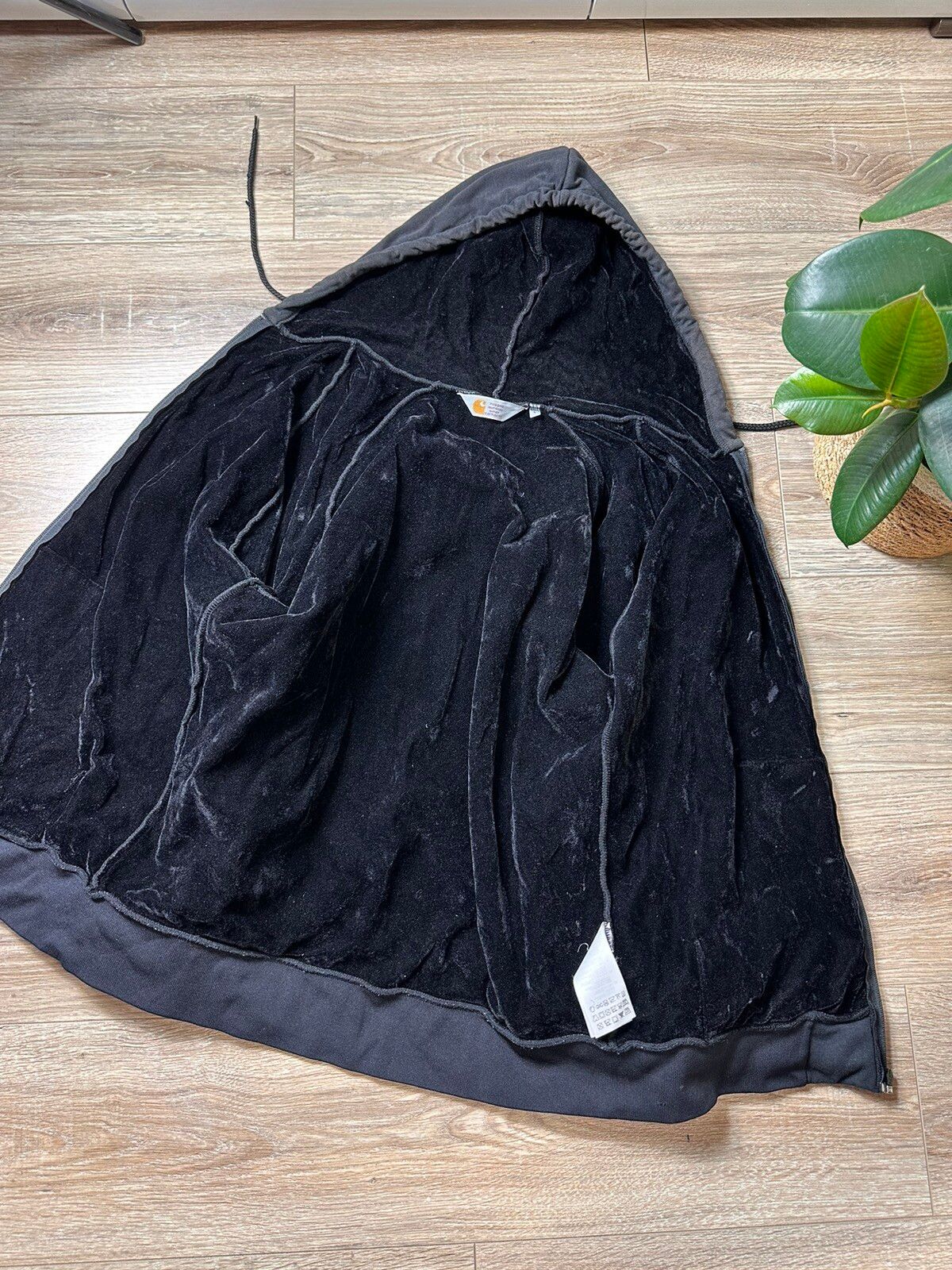 Vintage Mens Jacket Faded Carhartt Carlux Hooded Size L Size US L / EU 52-54 / 3 - 7 Thumbnail