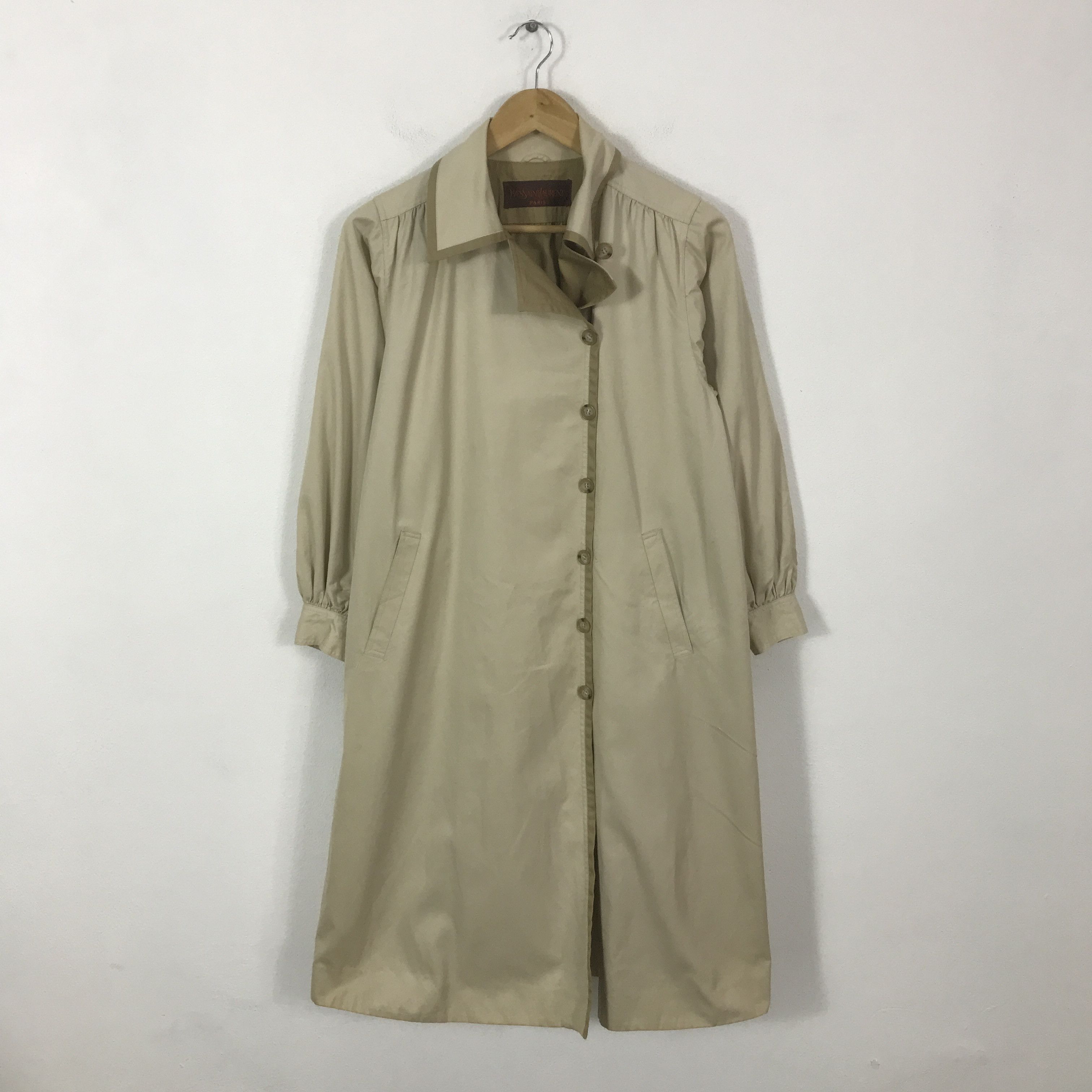 Yves Saint Laurent Yves saint laurent Long Coat Jacket K73B2 Size US L / EU 52-54 / 3 - 1 Thumbnail