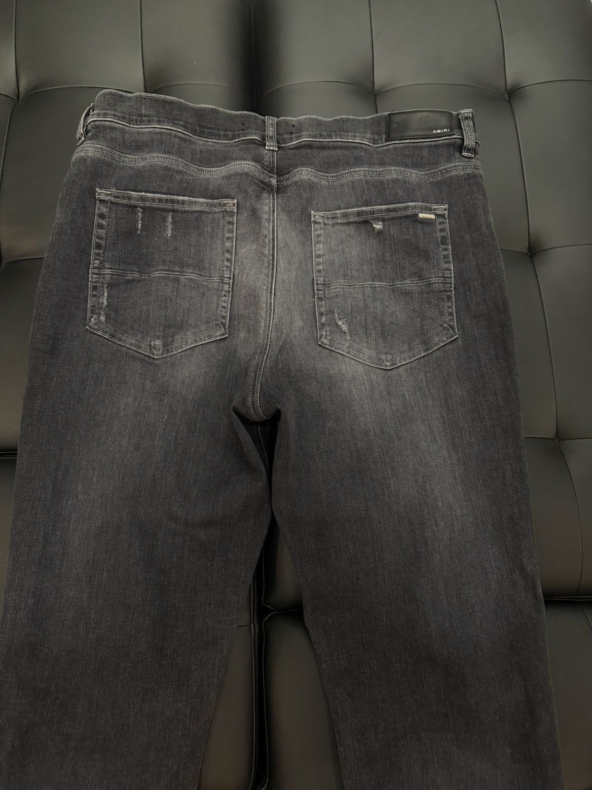 Amiri Size 38 - Amiri MX1 Black Denim $1090 Retail Size US 38 / EU 54 - 4 Thumbnail