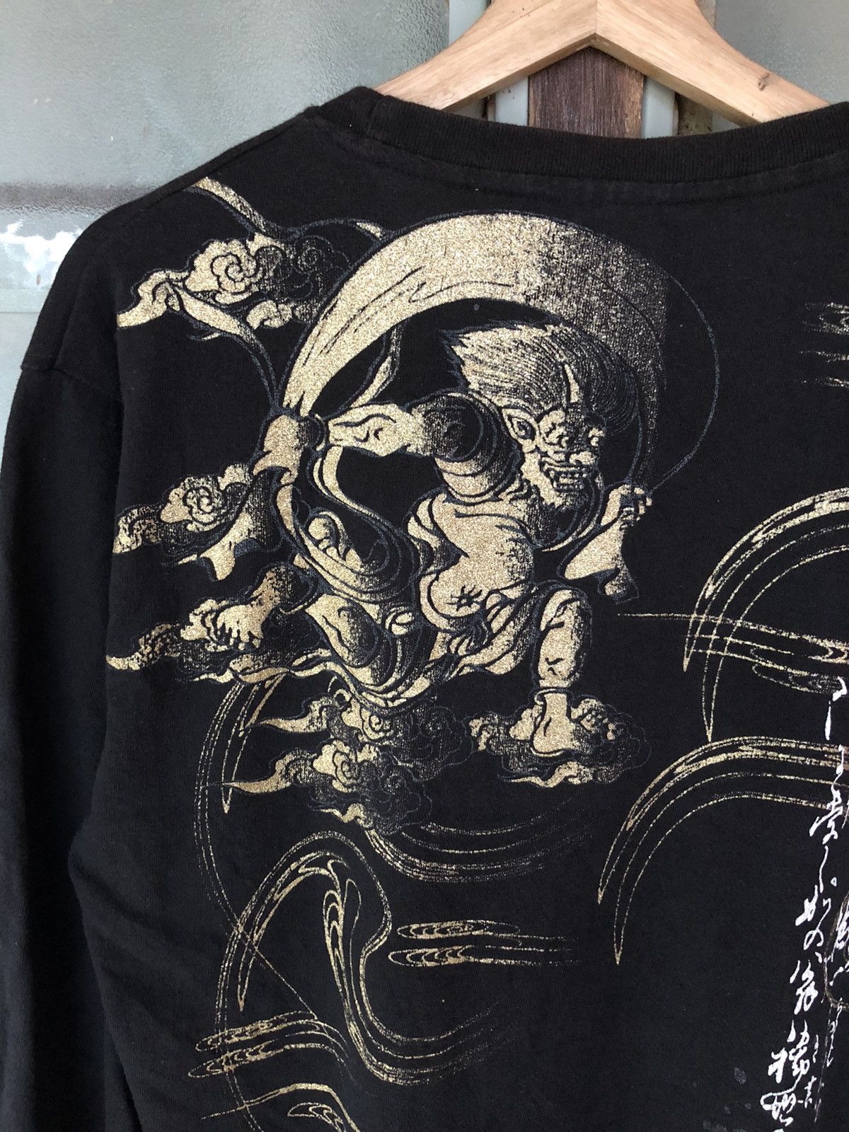 Bullet Noise Vintage Bullet Noise Sukajan Devil Long Sleeve Tee Size US XL / EU 56 / 4 - 12 Thumbnail