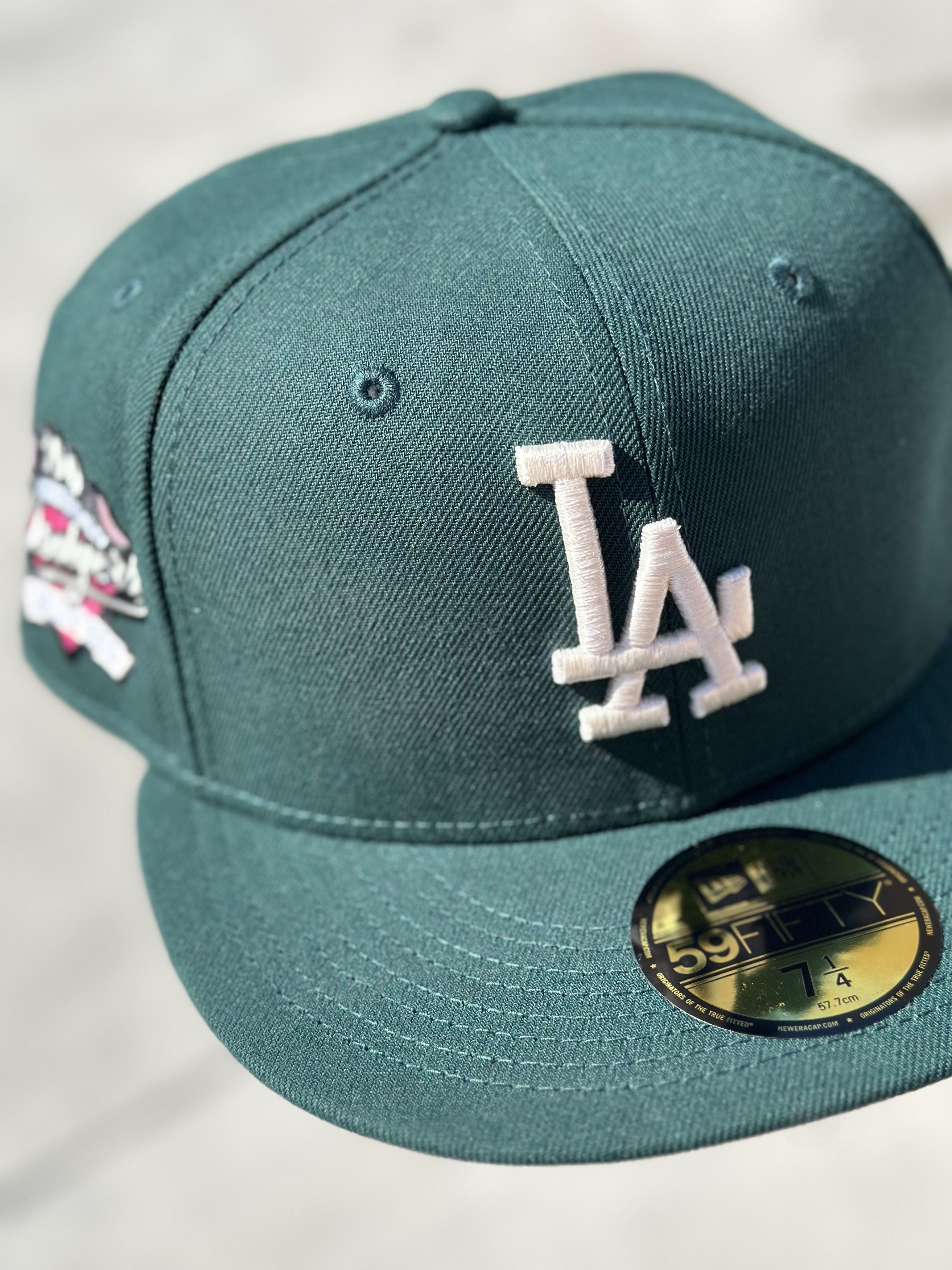 7 1/4 LA Dodgers 100th Anniversary Patch