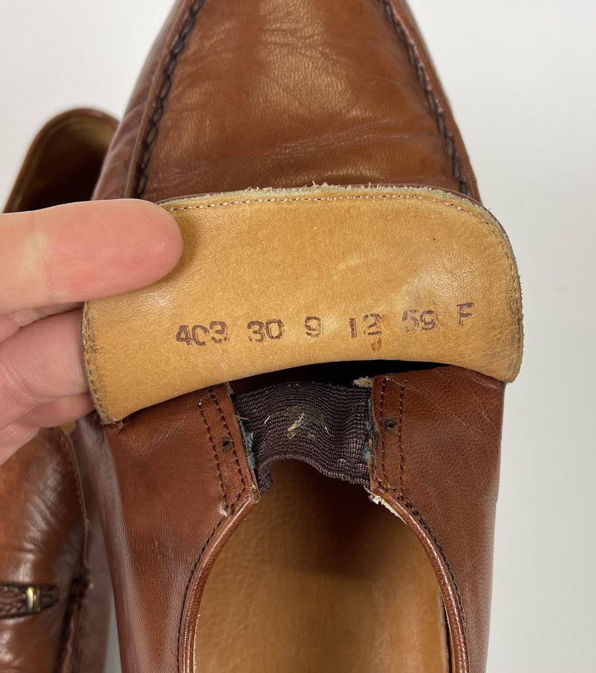 Grenson Grenson Leather Slip On Moccasin Formal Dress Shoes US9 Size US 9 / EU 42 - 11 Thumbnail
