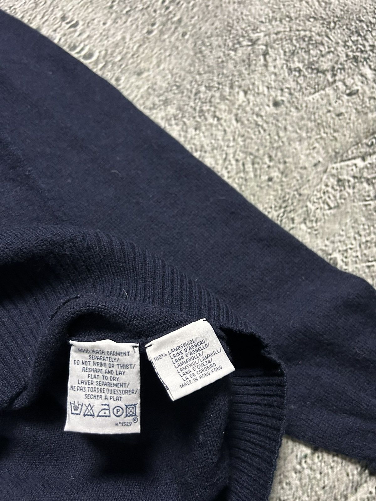 Ralph Lauren Polo Ralph Lauren vintage sweater turtleneck lambswool navy Size US XL / EU 56 / 4 - 5 Thumbnail