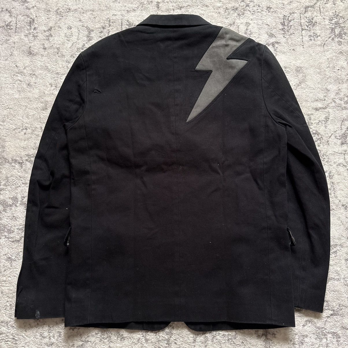 Undercover Undercover AW01 D.A.V.F Lightning Bolt Blazer Suit Jacket Size 44R - 7 Thumbnail