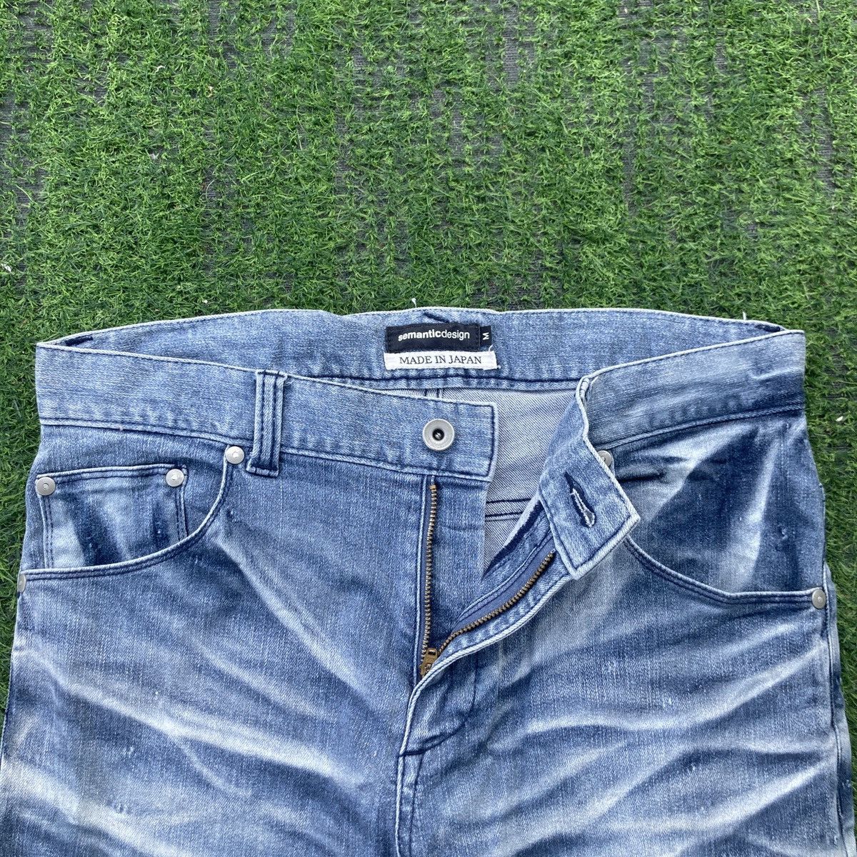 semanticdesign SEMANTIC DESIGN FLARED JEANS Size US 32 / EU 48 - 7 Thumbnail