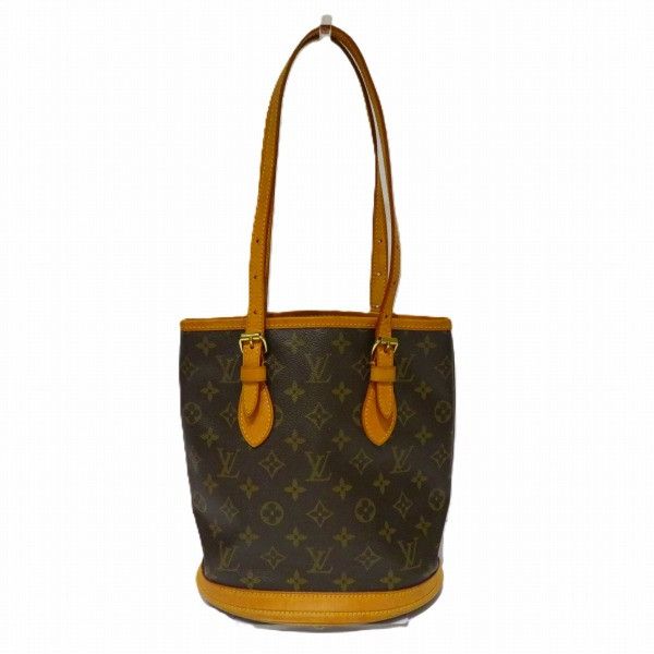 Louis Vuitton Louis Vuitton Louis Vuitton Monogram Petit Bucket Tote Bag Canvas Tote Bag M42238 in Good Condition Size ONE SIZE - 1 Thumbnail