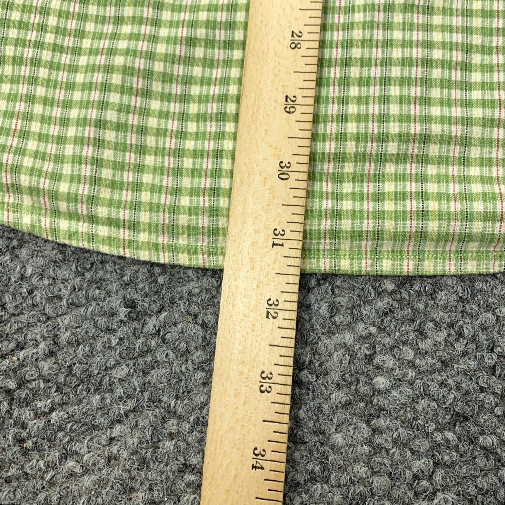 Bally VINTAGE Island Force Shirt XL Green Plaid Button-Up Short Sleeve Casual Outdoor Mens Size US XL / EU 56 / 4 - 8 Thumbnail