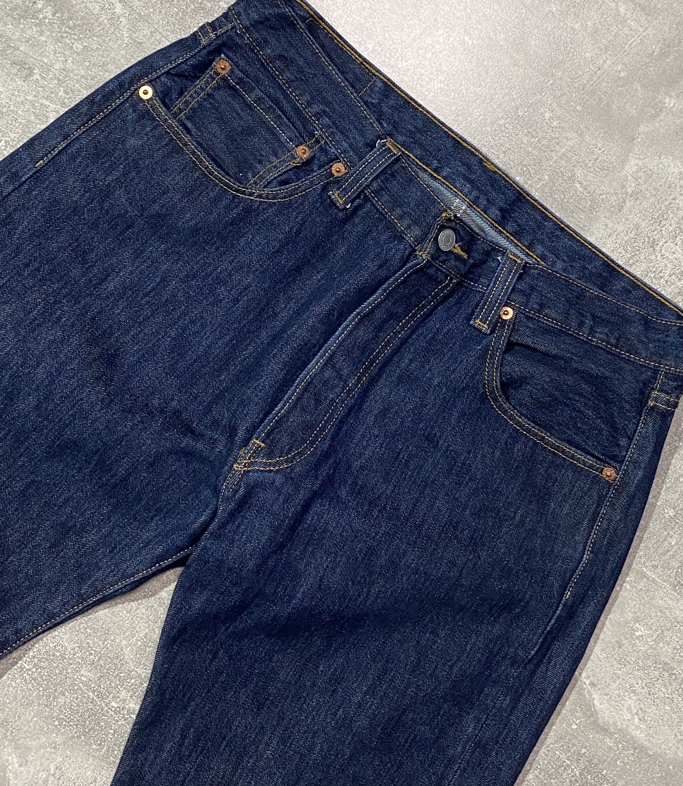 Levi's Vintage Clothing Vintage Y2K Levis 501 Blue Jeans Size US 34 / EU 50 - 3 Thumbnail