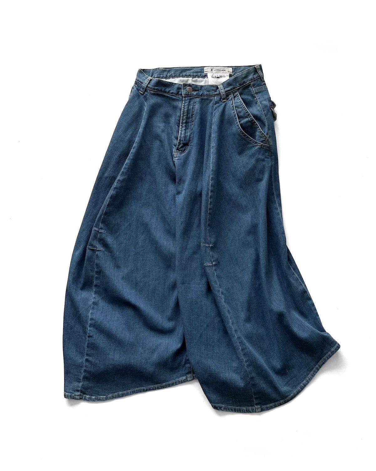 ANREALAGE ANREALAGE LOOSE WIDE-LEG JEANS Size 29" - 2 Thumbnail