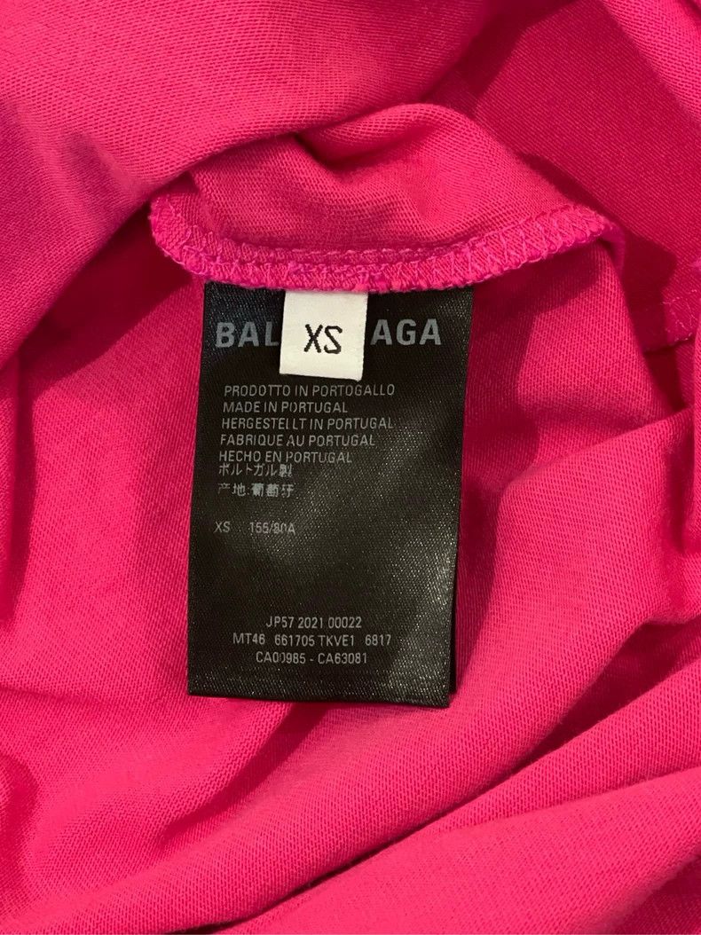 Balenciaga Balenciaga Dragon Fruit Slogan Logo Worn-out Damage Short S Size US XS / EU 42 / 0 - 7 Thumbnail