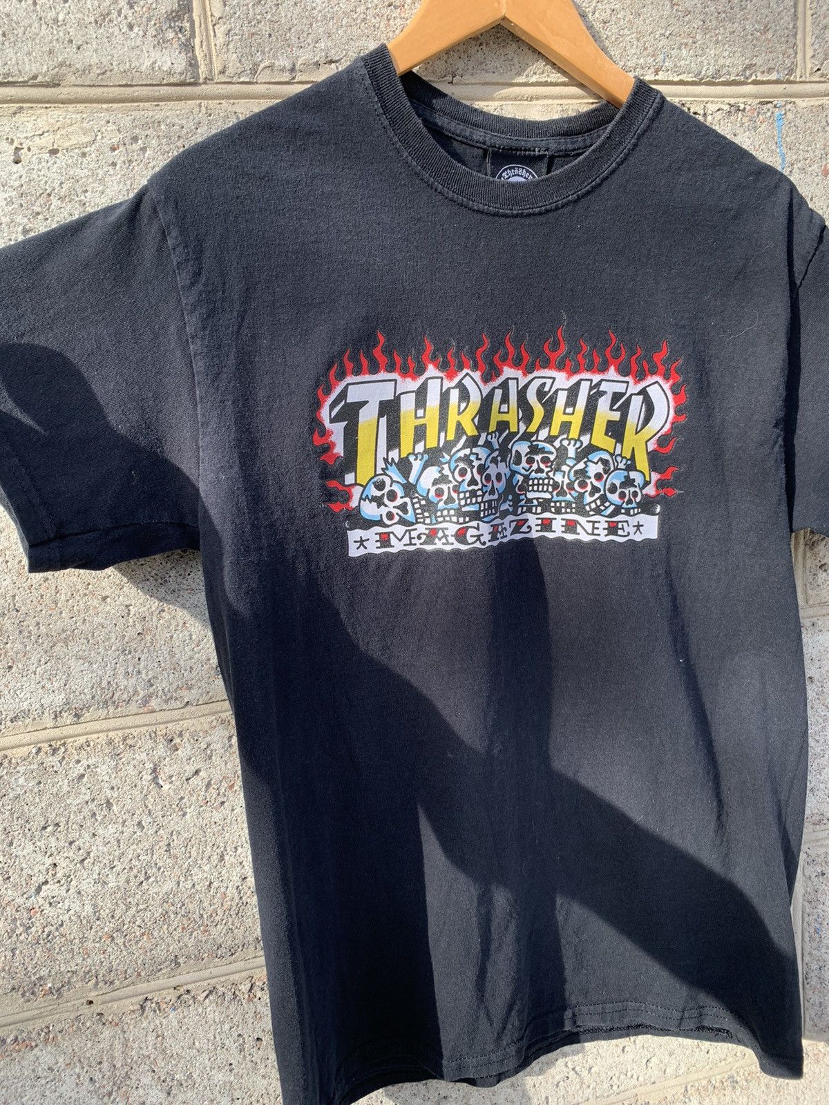 Thrasher × Vintage Vintage thrasher tee skulls logo Size US M / EU 48-50 / 2 - 2 Thumbnail