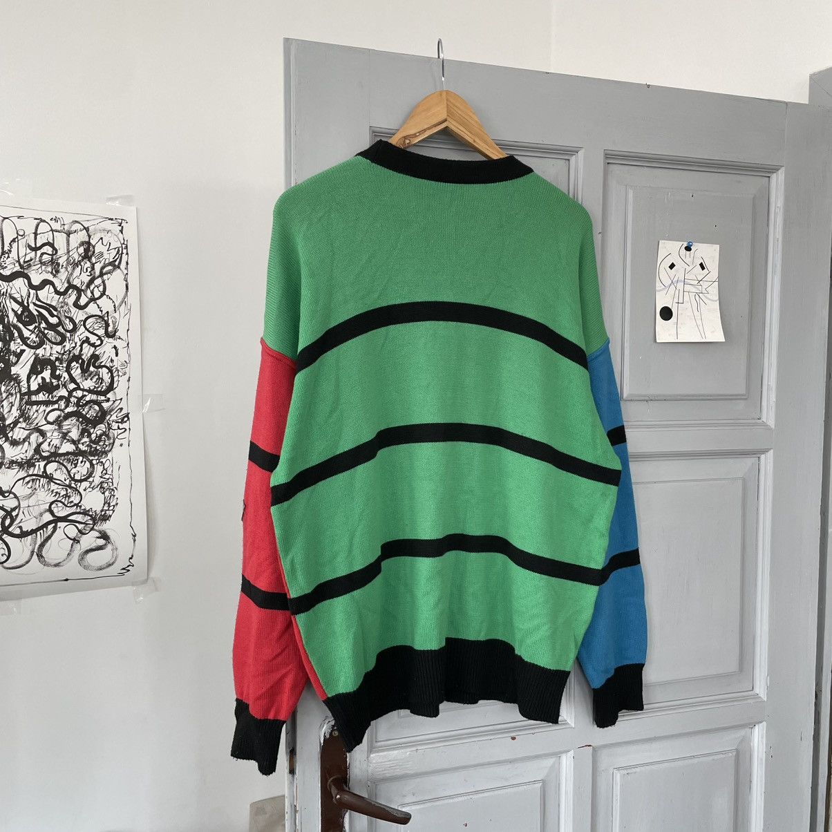 Carlo Colucci × Vintage Vintage Carlo Colucci sweatshirt jumper y2k Size US L / EU 52-54 / 3 - 6 Thumbnail