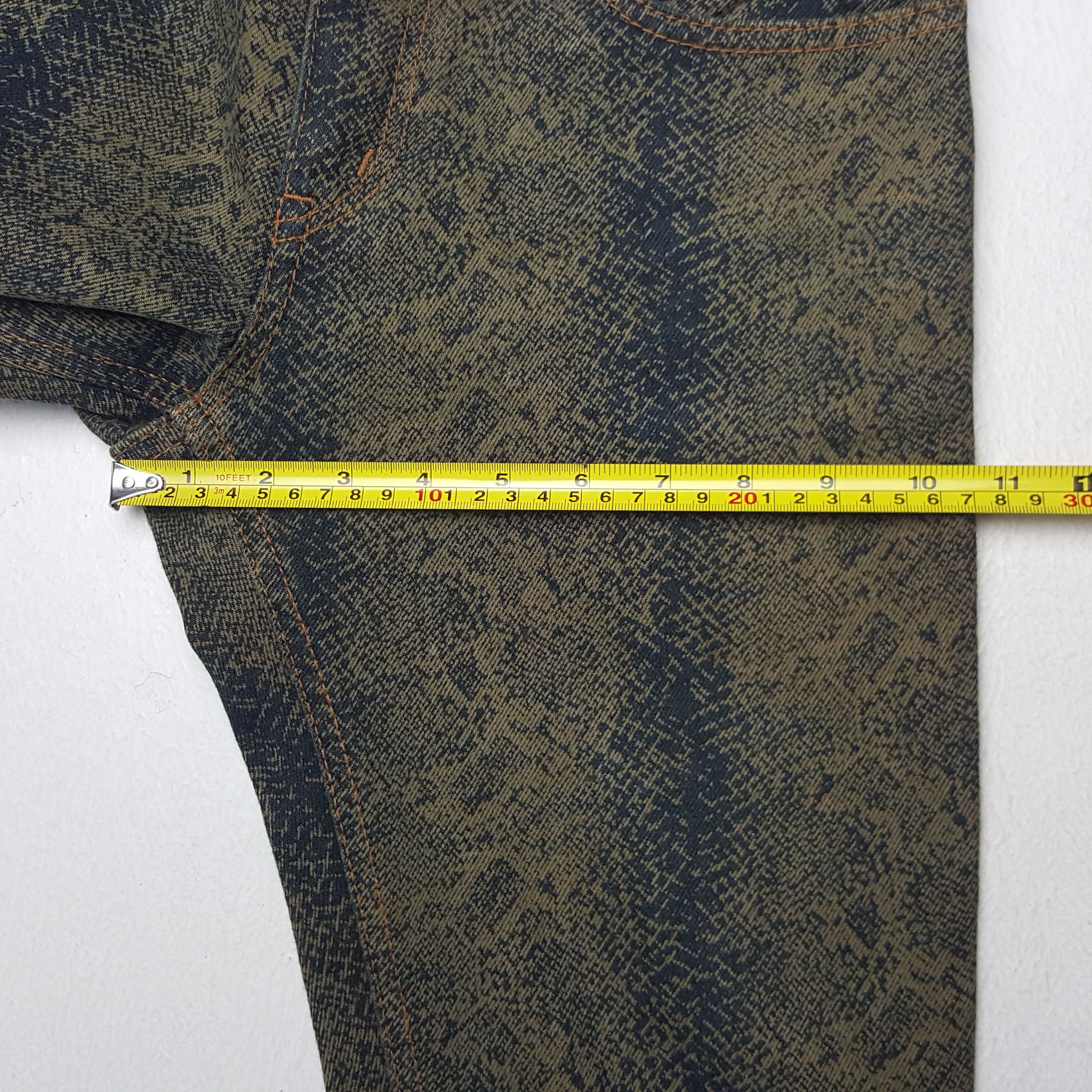 Hysteric Glamour × Japanese Brand × Vintage Vintage Hysteric Glamour Snake Design Denim Jeans Size US 28 / EU 44 - 9 Thumbnail