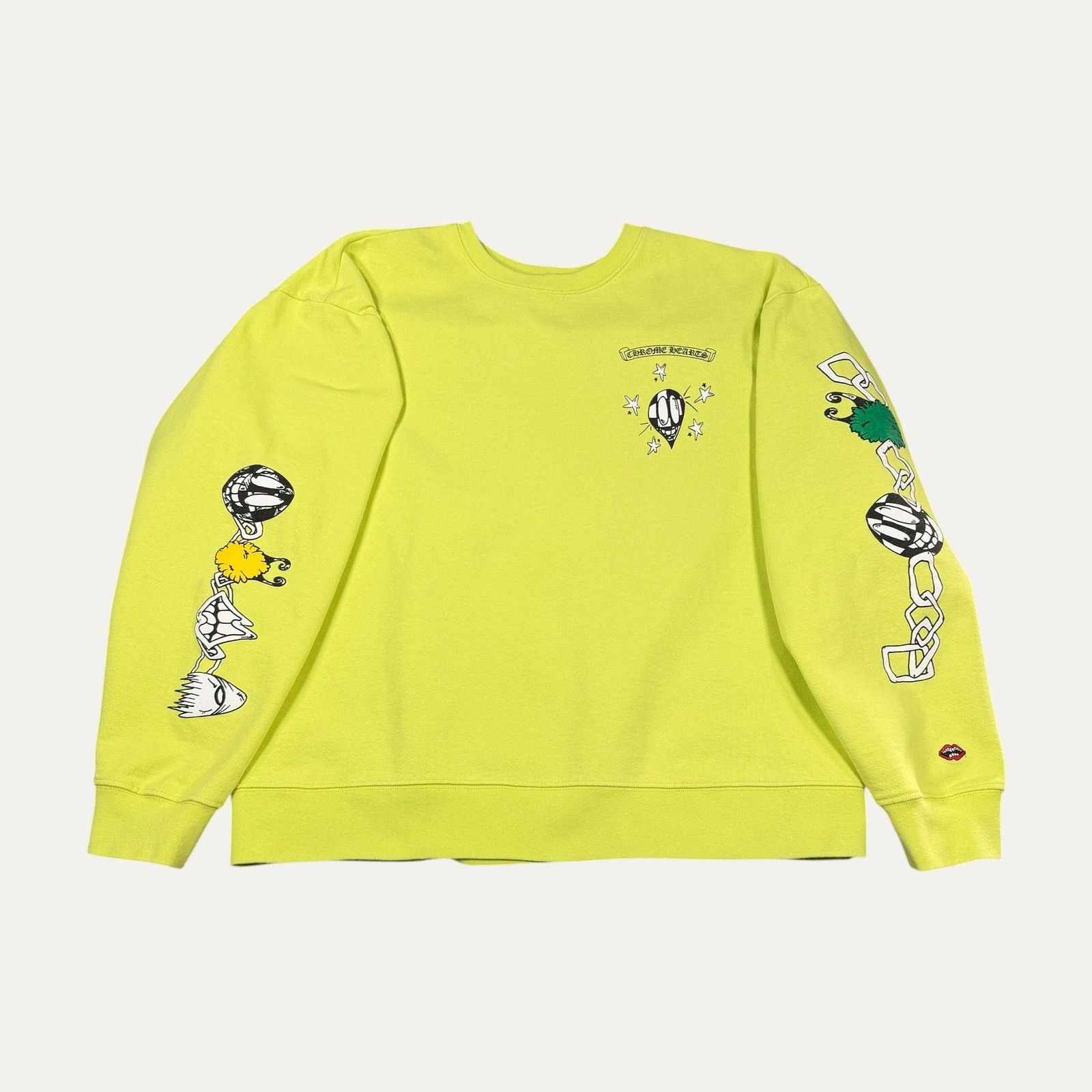 Chrome Hearts Chrome Hearts Matty Boy Green Chainlink Sweatshirt Size US XL / EU 56 / 4 - 1 Thumbnail
