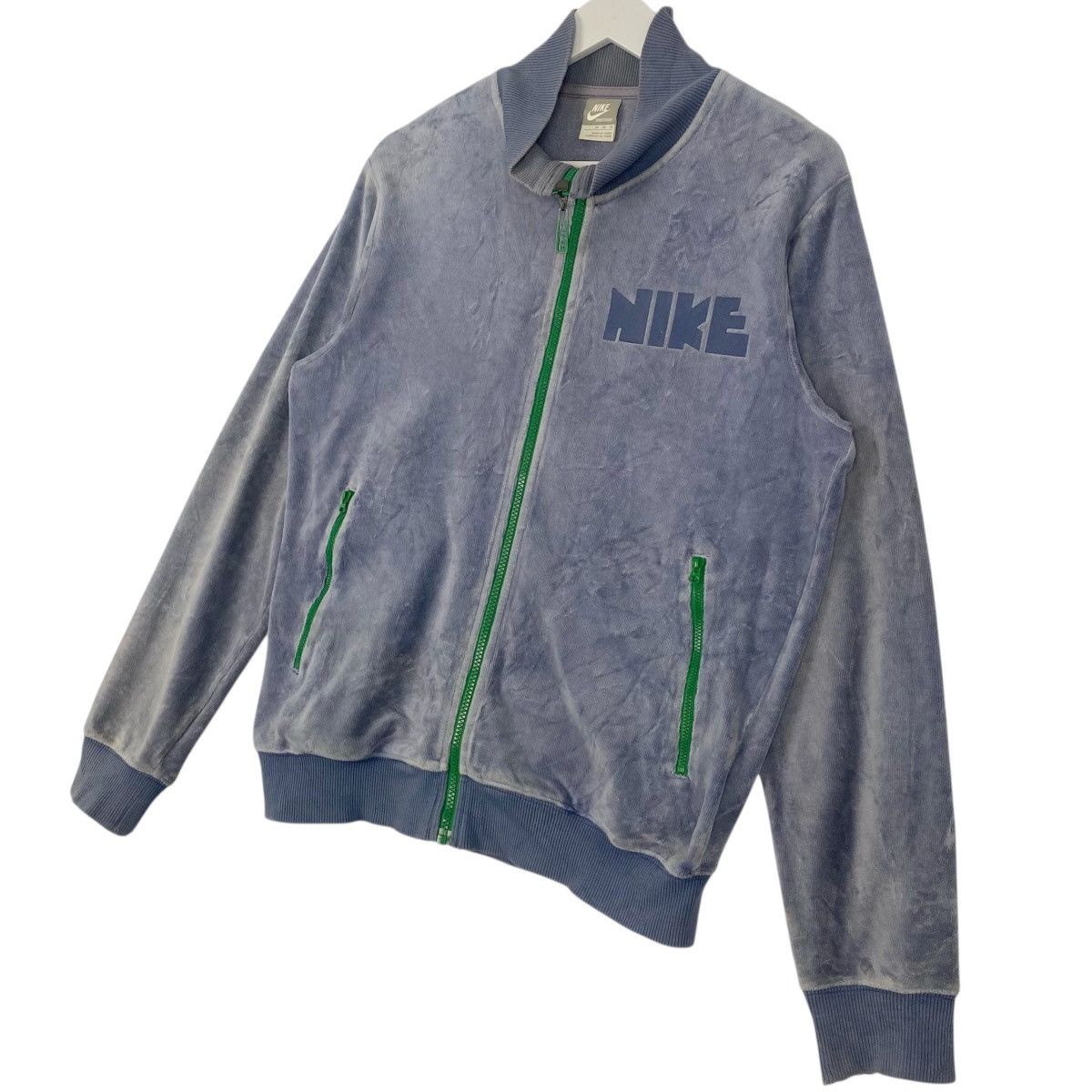 Other Vintage Nike Sportswear Velvet Sweater Full Zip Size M Size US M / EU 48-50 / 2 - 2 Thumbnail