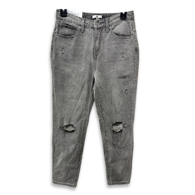 BP. BP. Jeans "Be Responsible" High Waist Distressed Gray 29 NWT Size 29" - 2 Thumbnail