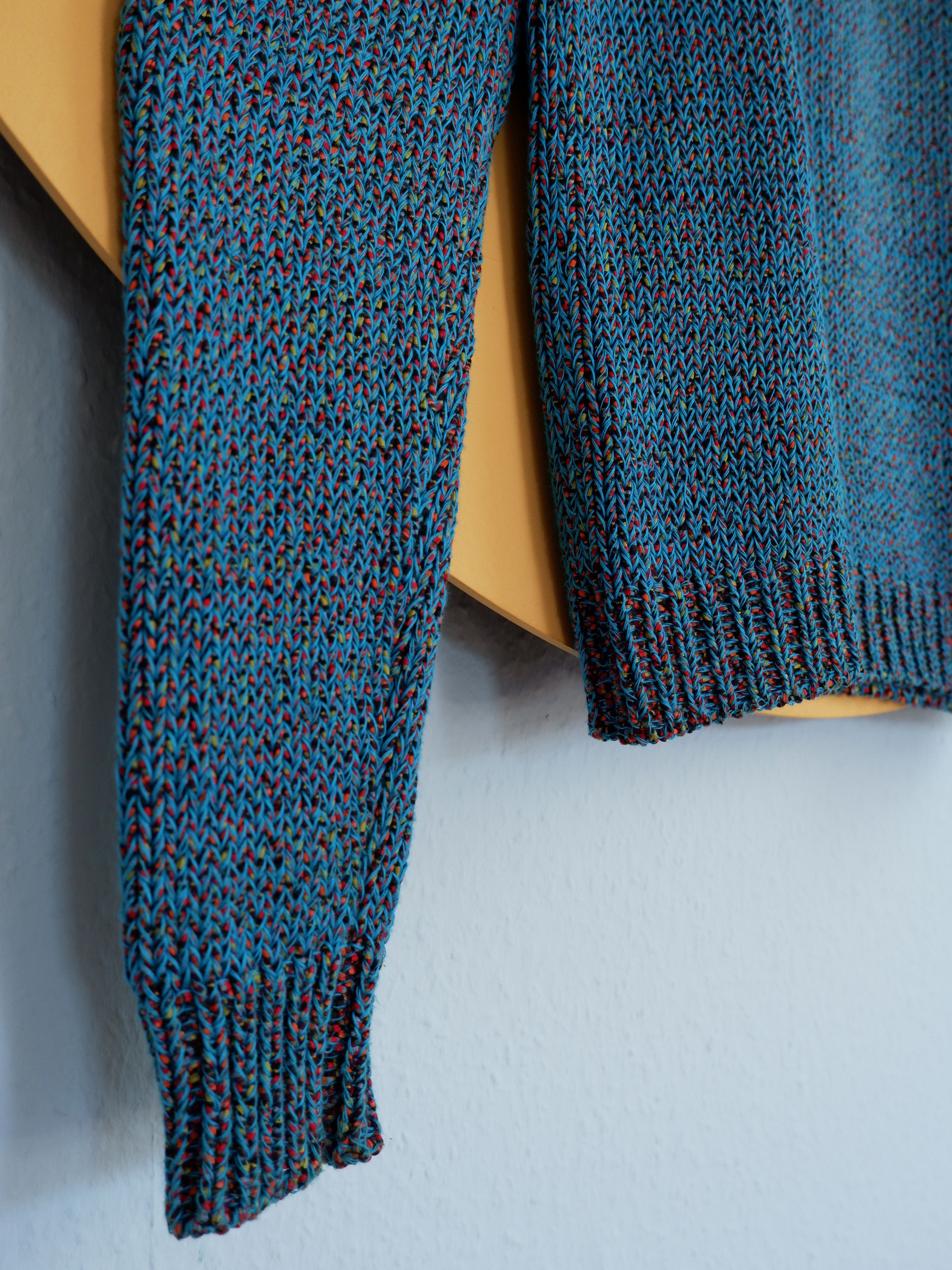 Jil Sander Last drop! Jil Sander turquoise sweater runway SS12 Size US L / EU 52-54 / 3 - 3 Thumbnail