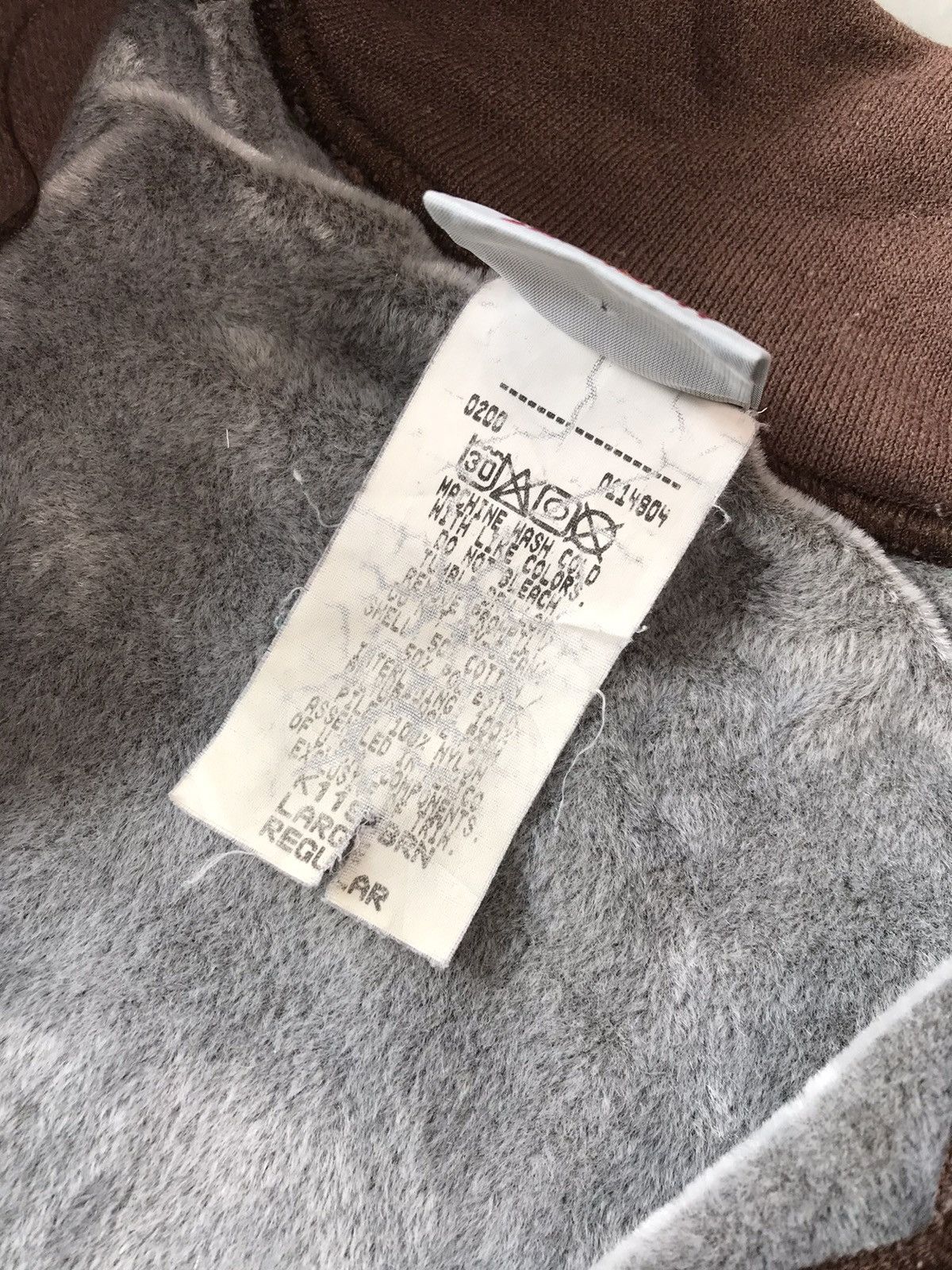 Carhartt × Vintage Vintage Carhartt K115 BRN zipper sweatshirt Size US L / EU 52-54 / 3 - 5 Thumbnail