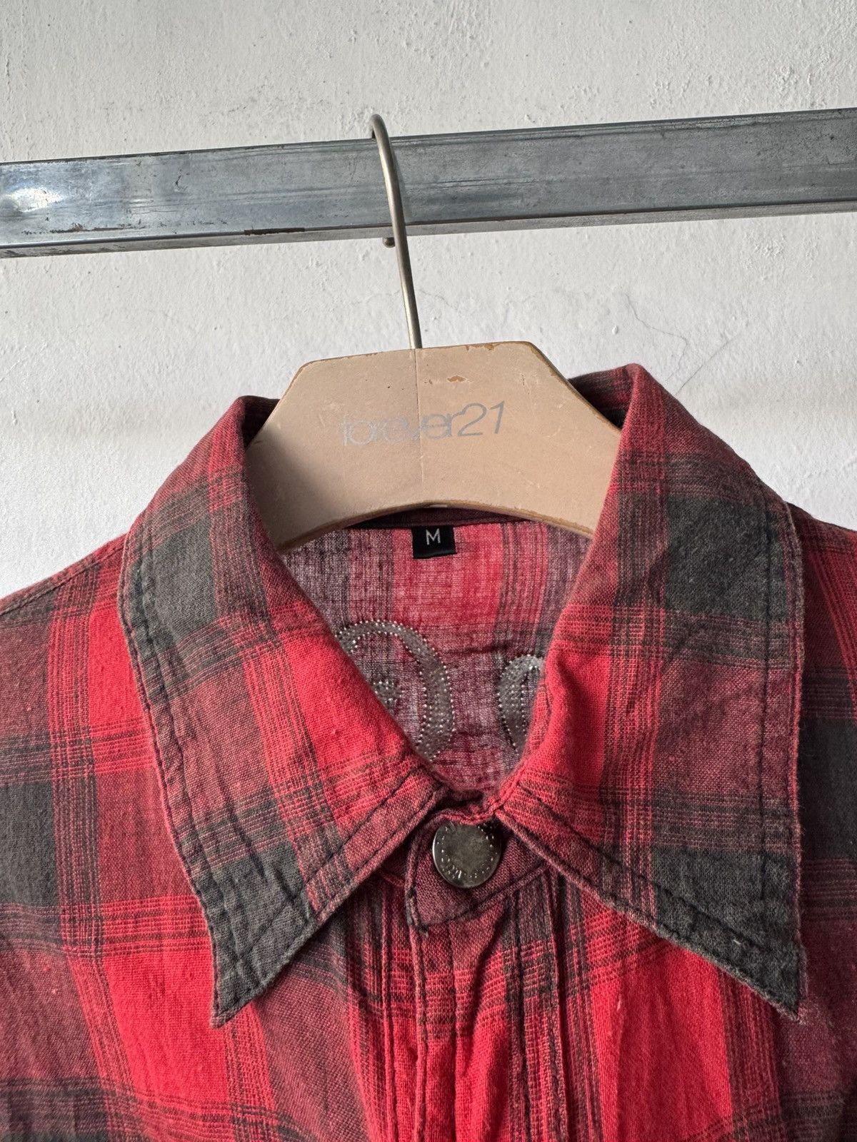 If Six Was Nine In the attic punk poem y2k button shirt Size US M / EU 48-50 / 2 - 10 Thumbnail