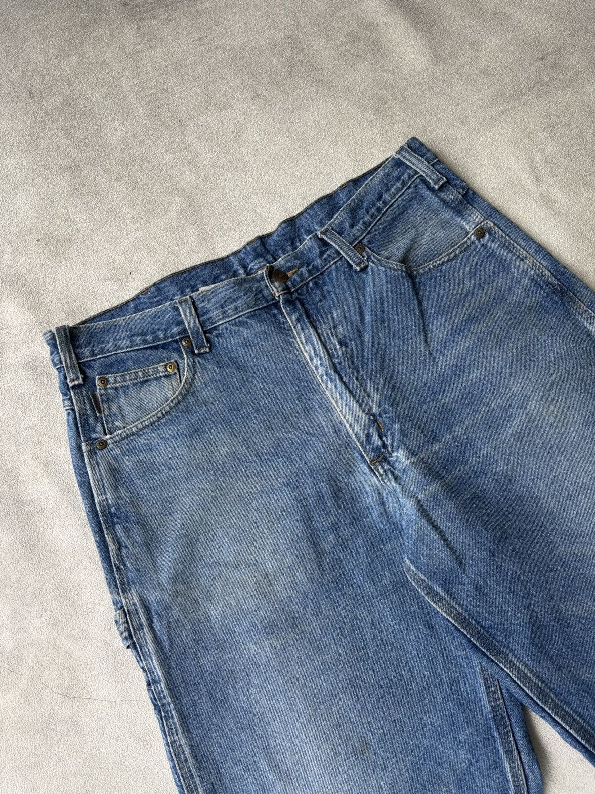 Carhartt carhartt double carpenter B171 size 36 relaxed fit Size US 36 / EU 52 - 6 Thumbnail