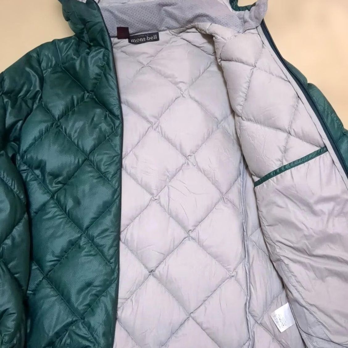 Montbell Montbell Light Alpine Down Parka Jacket M Green Women's Casual Winter Zip Up Used Regular Size Size M / US 6-8 / IT 42-44 - 4 Thumbnail
