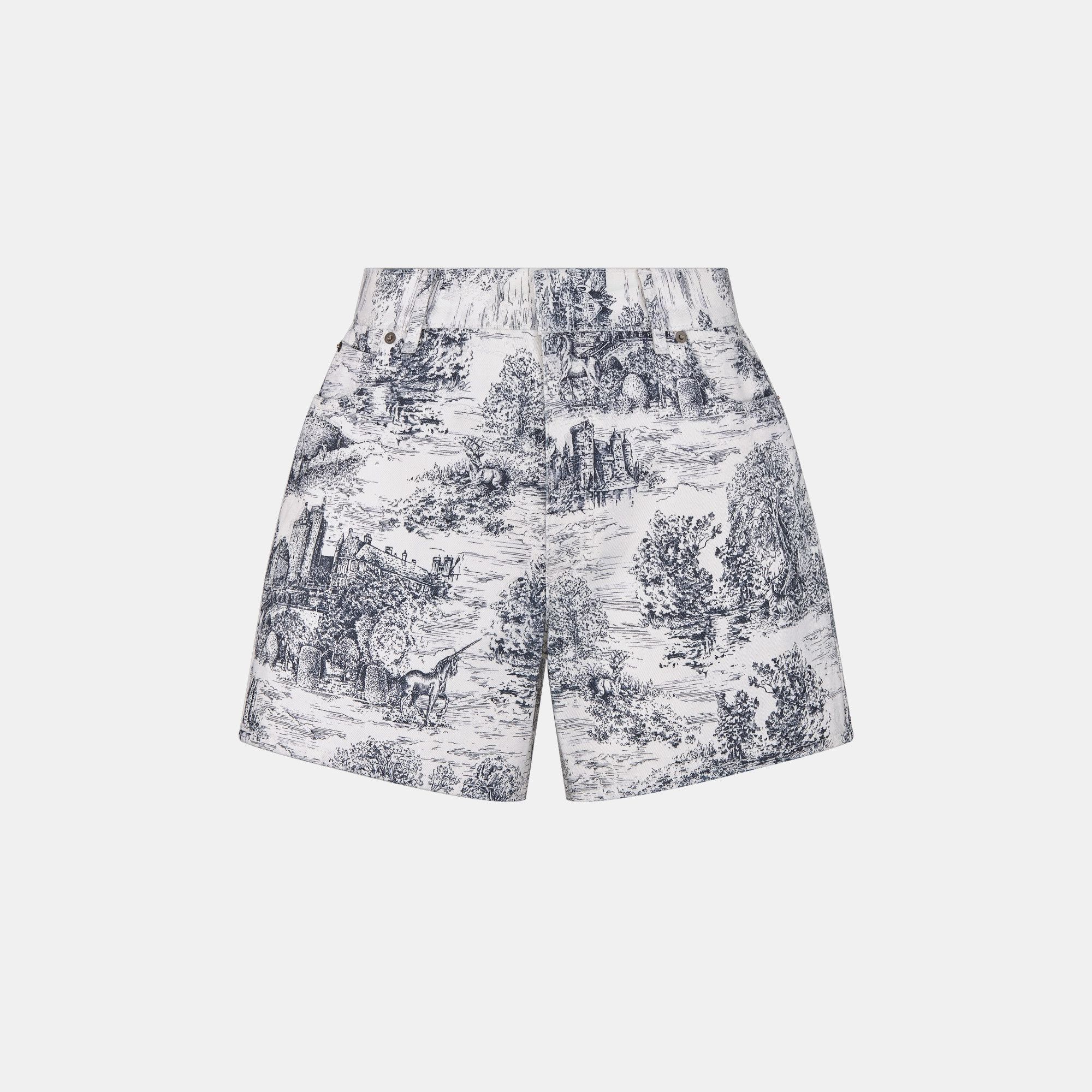 Dior o1bcso1str0126 Shorts in White Size 26" / US 2 / IT 38 - 1 Preview