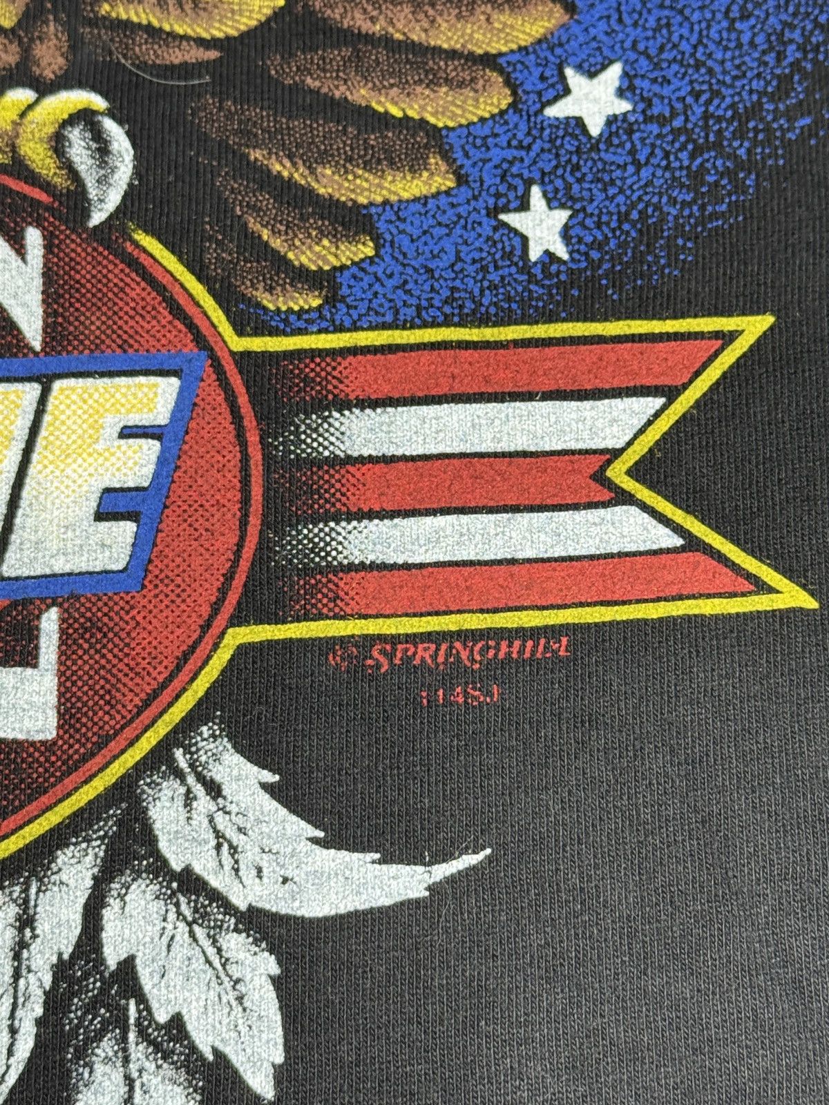 Harley Davidson × Vintage Vintage 90s Harley Davidson Eagle Cayman Island XL T Shirt Size US XL / EU 56 / 4 - 3 Thumbnail