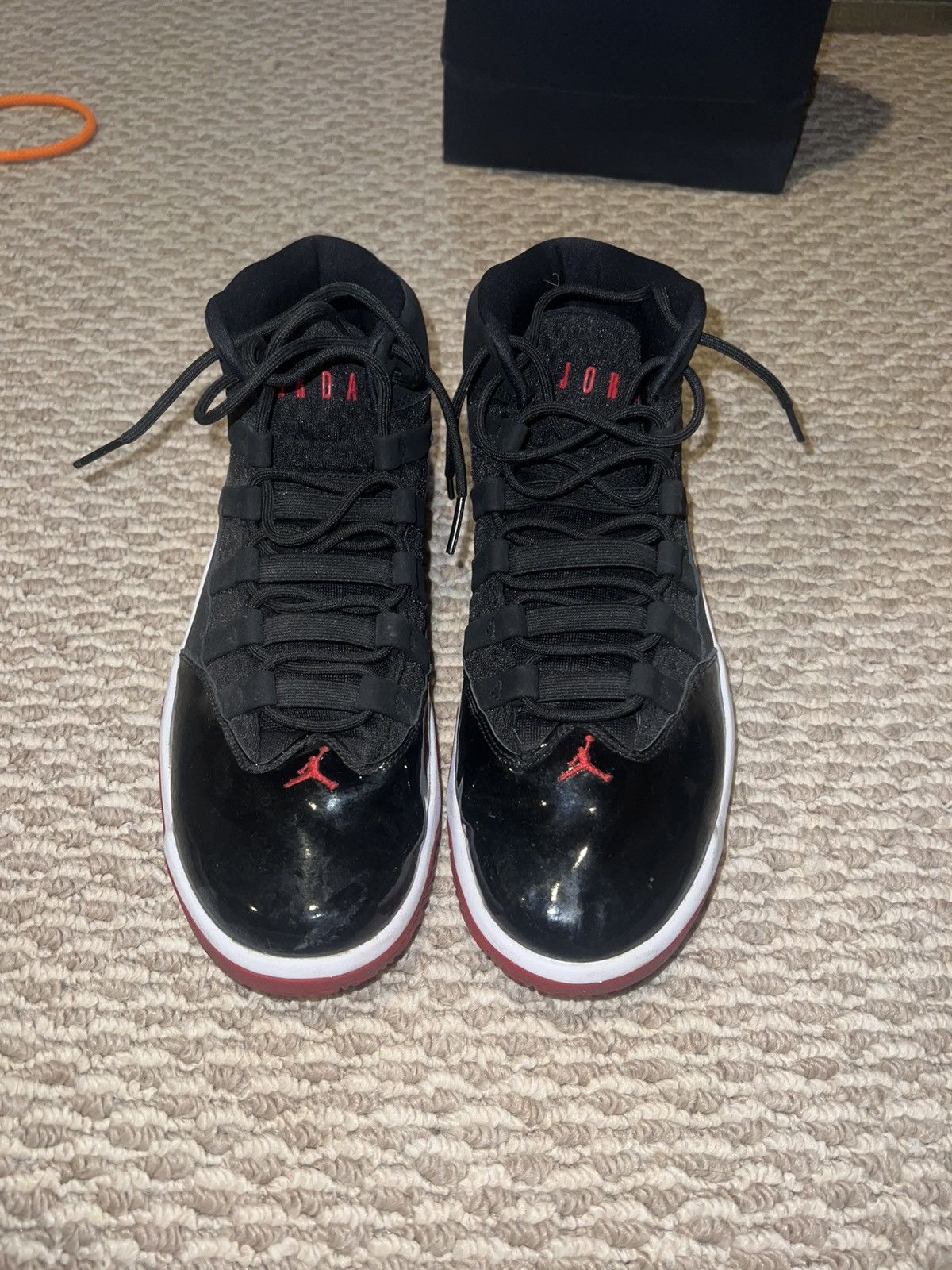 Nike Air Jordan Max Aura “Black Gym Red” Size US 10.5 / EU 43-44 - 1 Thumbnail