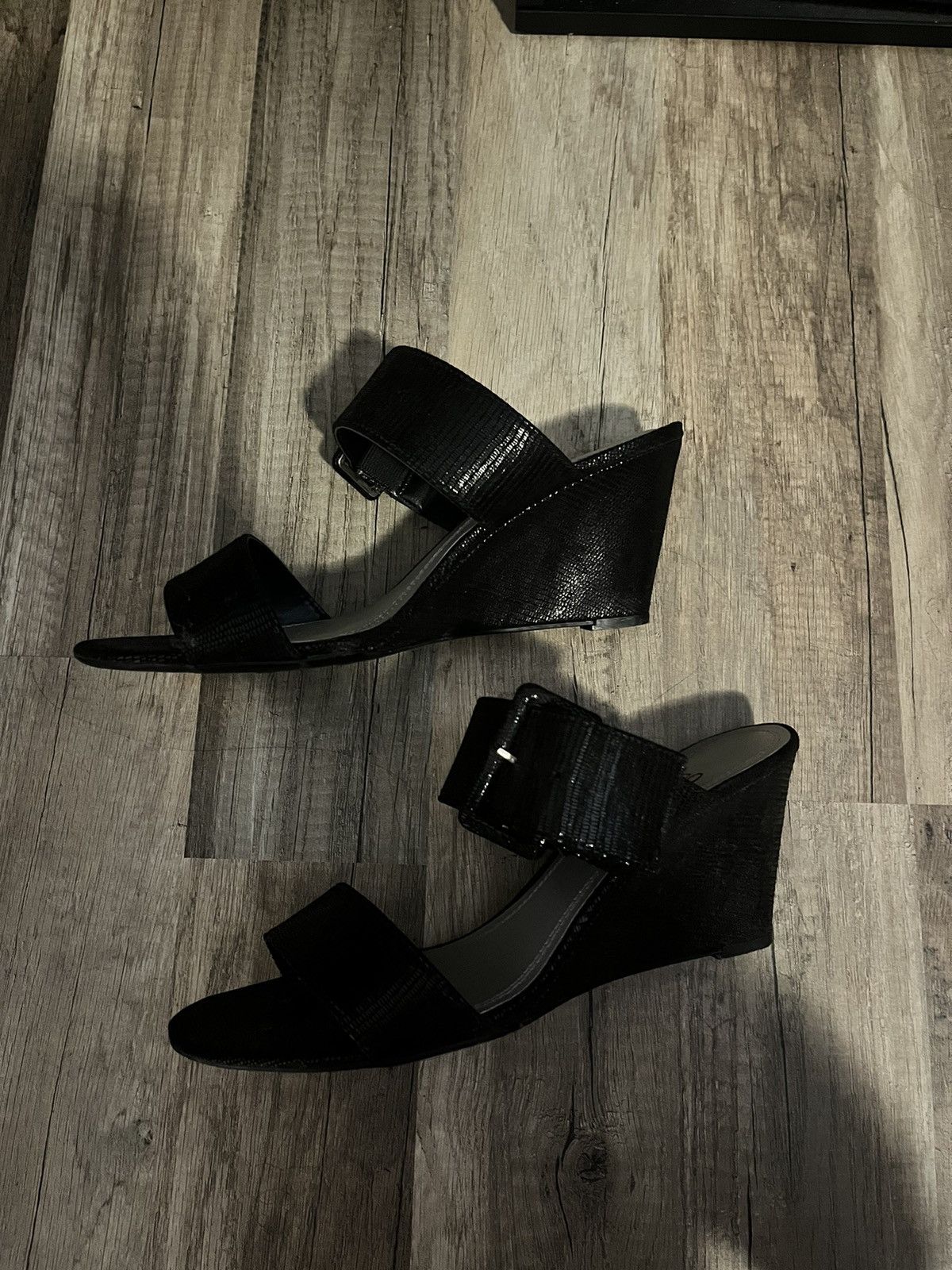 Vintage mini wedge heels Size US 8.5 / IT 38.5 - 2 Thumbnail