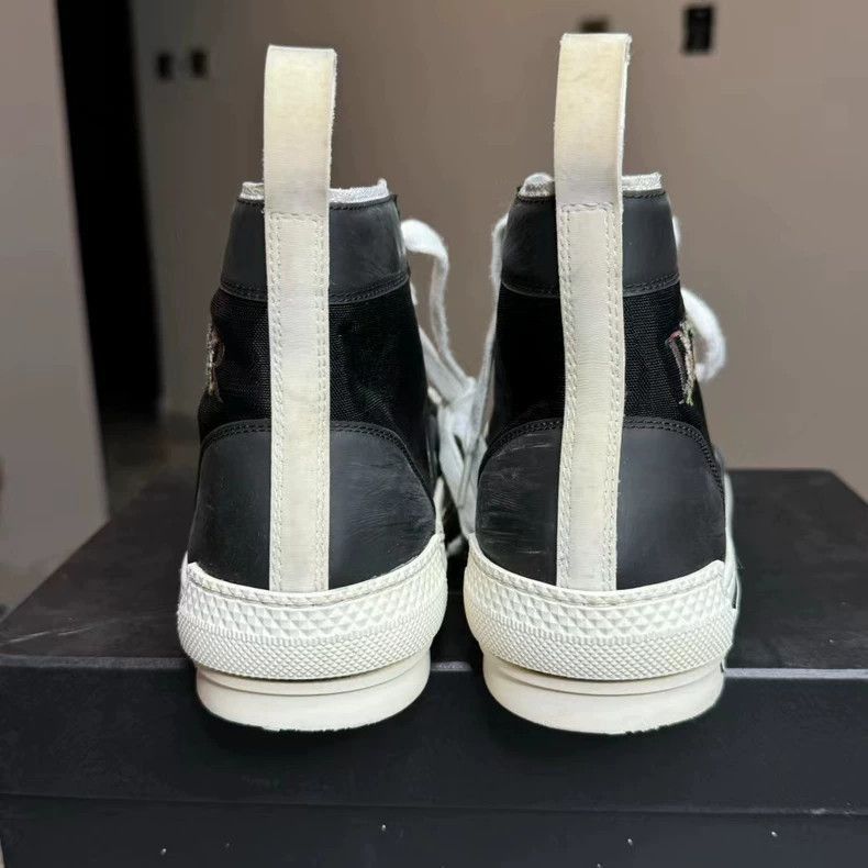 Dior Dior High Top Sneakers with Floral Design-2506 Size US 8 / EU 41 - 4 Thumbnail