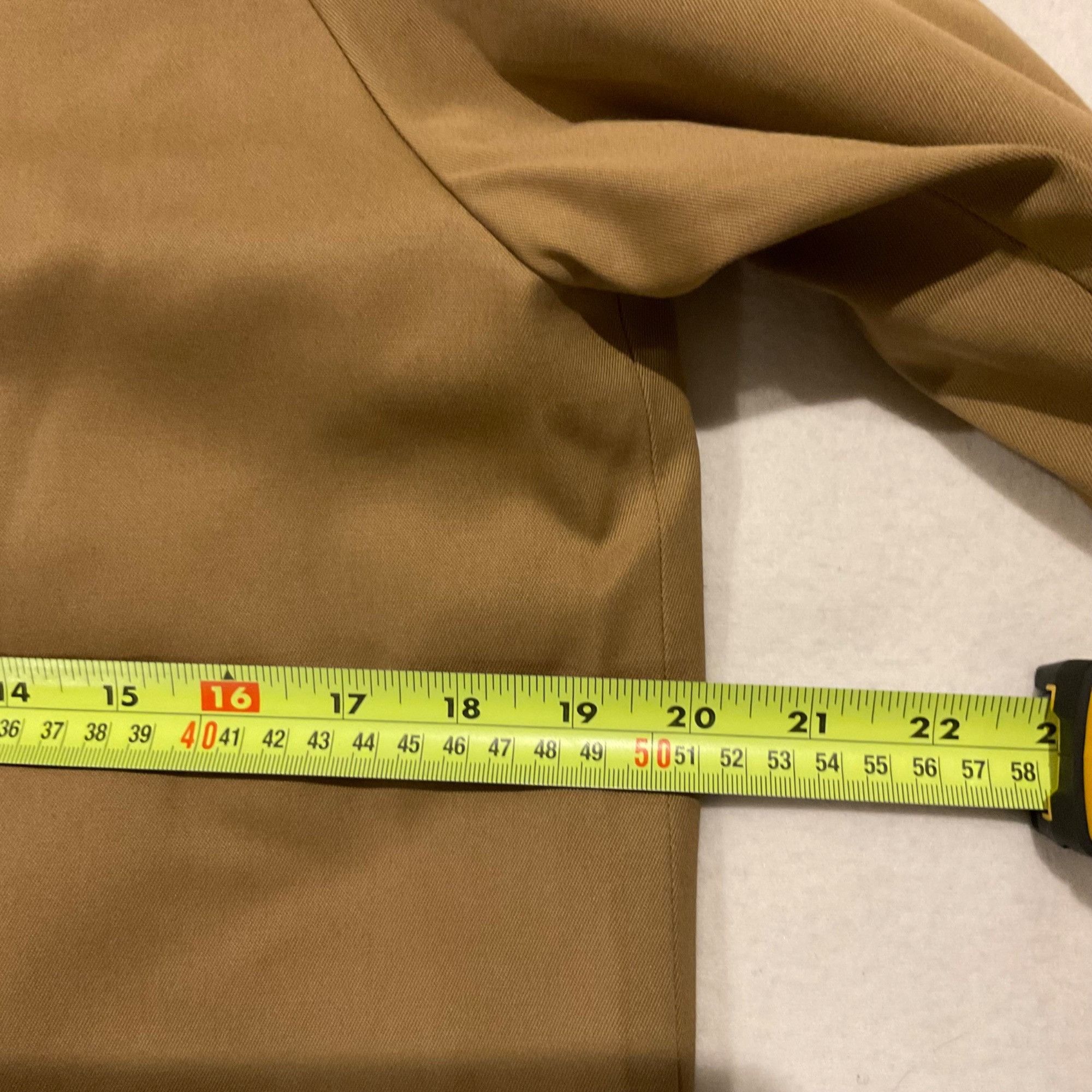 Sezane NWT Sezane CLYDE TRENCH COAT camel brown SZ32 us0 bust 40 ov Size S / US 4 / IT 40 - 8 Thumbnail