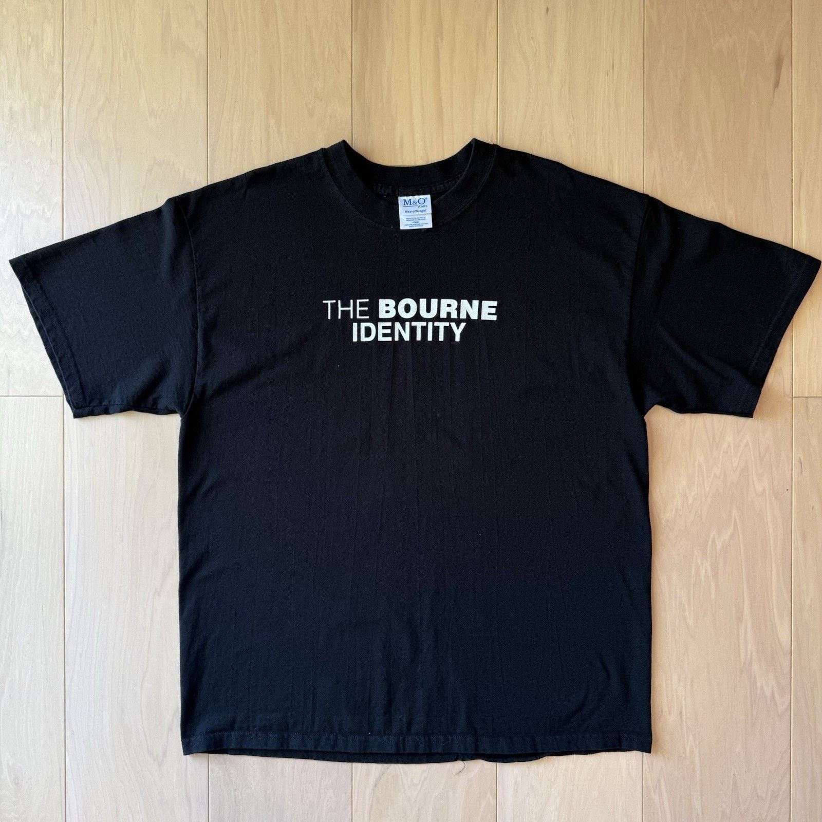 Vintage Vintage Bourne Identity Shirt XL Black Y2K Movie Promo Matt Size US XL / EU 56 / 4 - 2 Thumbnail