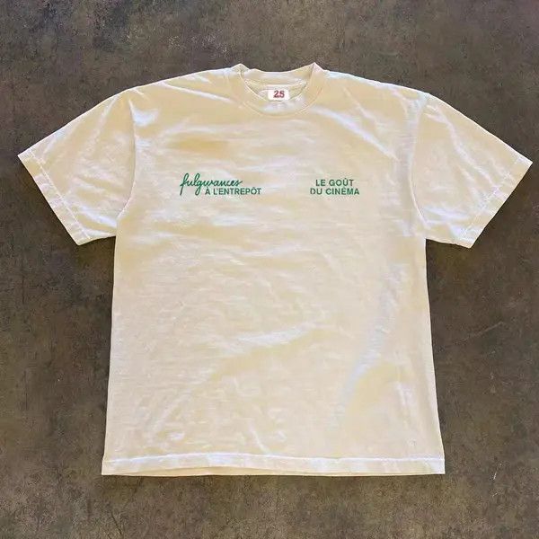 Japanese Brand Kawase x Akane White retro tomato print tee Size US L / EU 52-54 / 3 - 8 Thumbnail