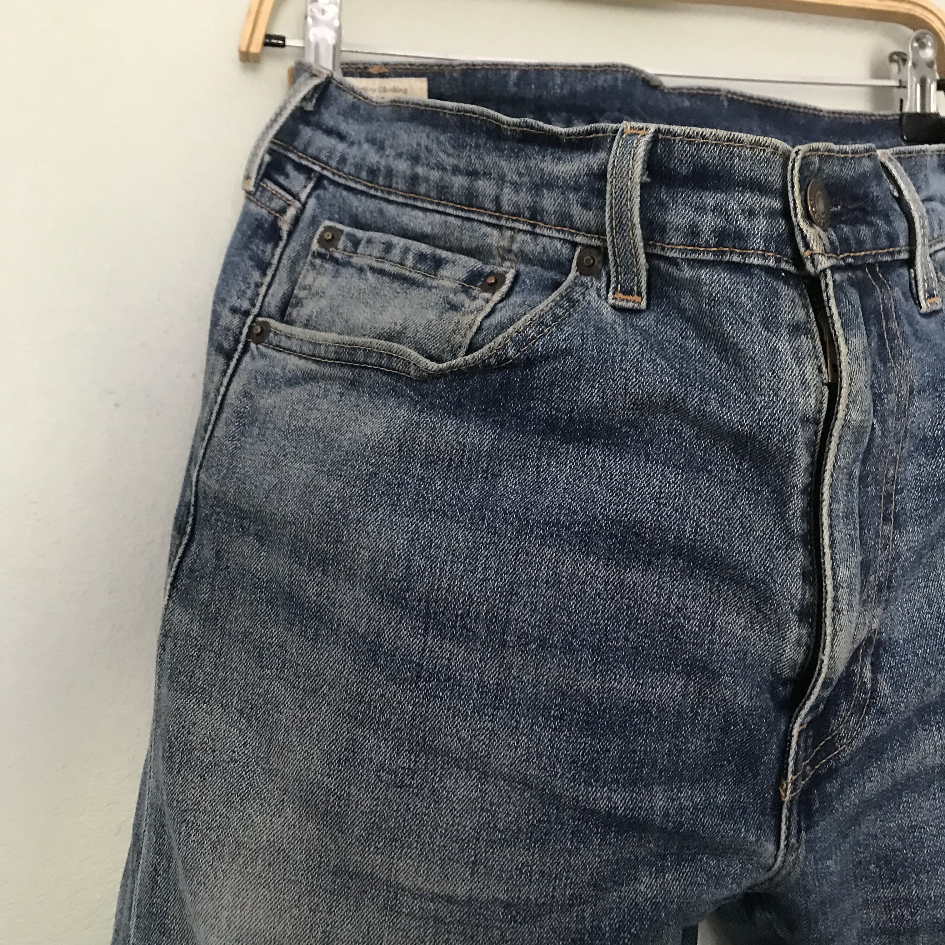 Levi's Vintage Y2K Levi’s 505 Bootcut Straight Leg Faded Jeans Size 33" - 6 Thumbnail