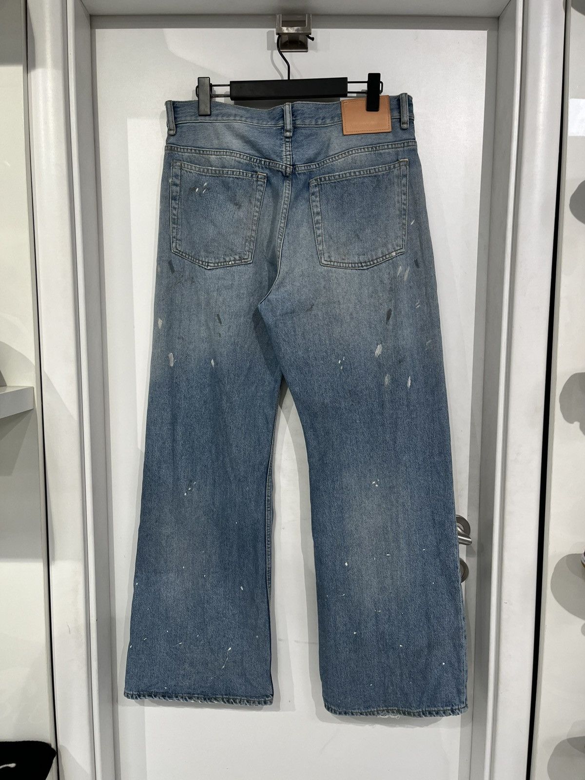 Acne Studios Acne Studios Regular Fit Jeans 2021M Blue Size US 33 - 2 Thumbnail