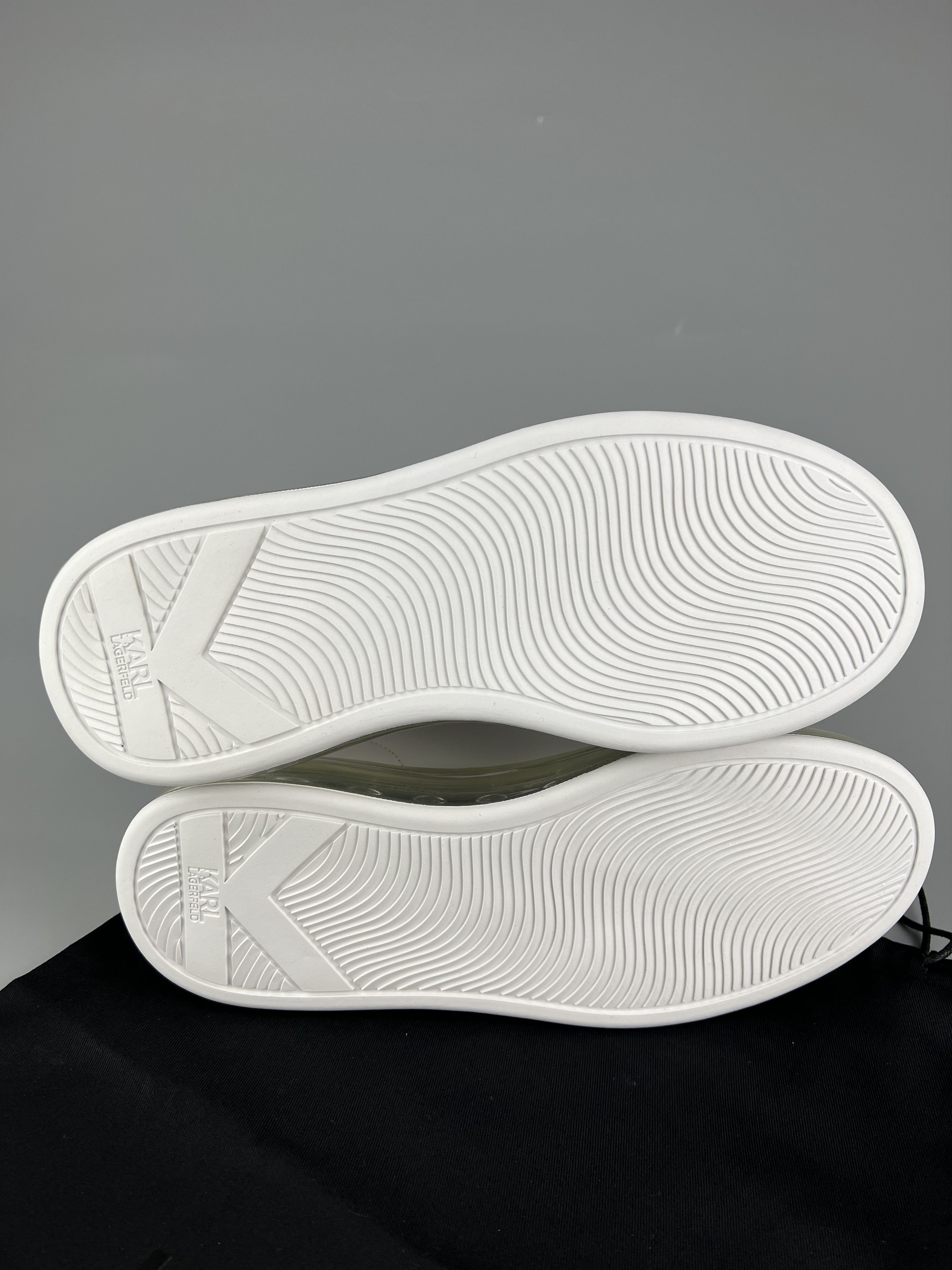 Karl Lagerfeld Karl Lagerfeld Karl Iconic 3D Logo Women's Leather Sneakers Size US 10 / IT 40 - 6 Thumbnail