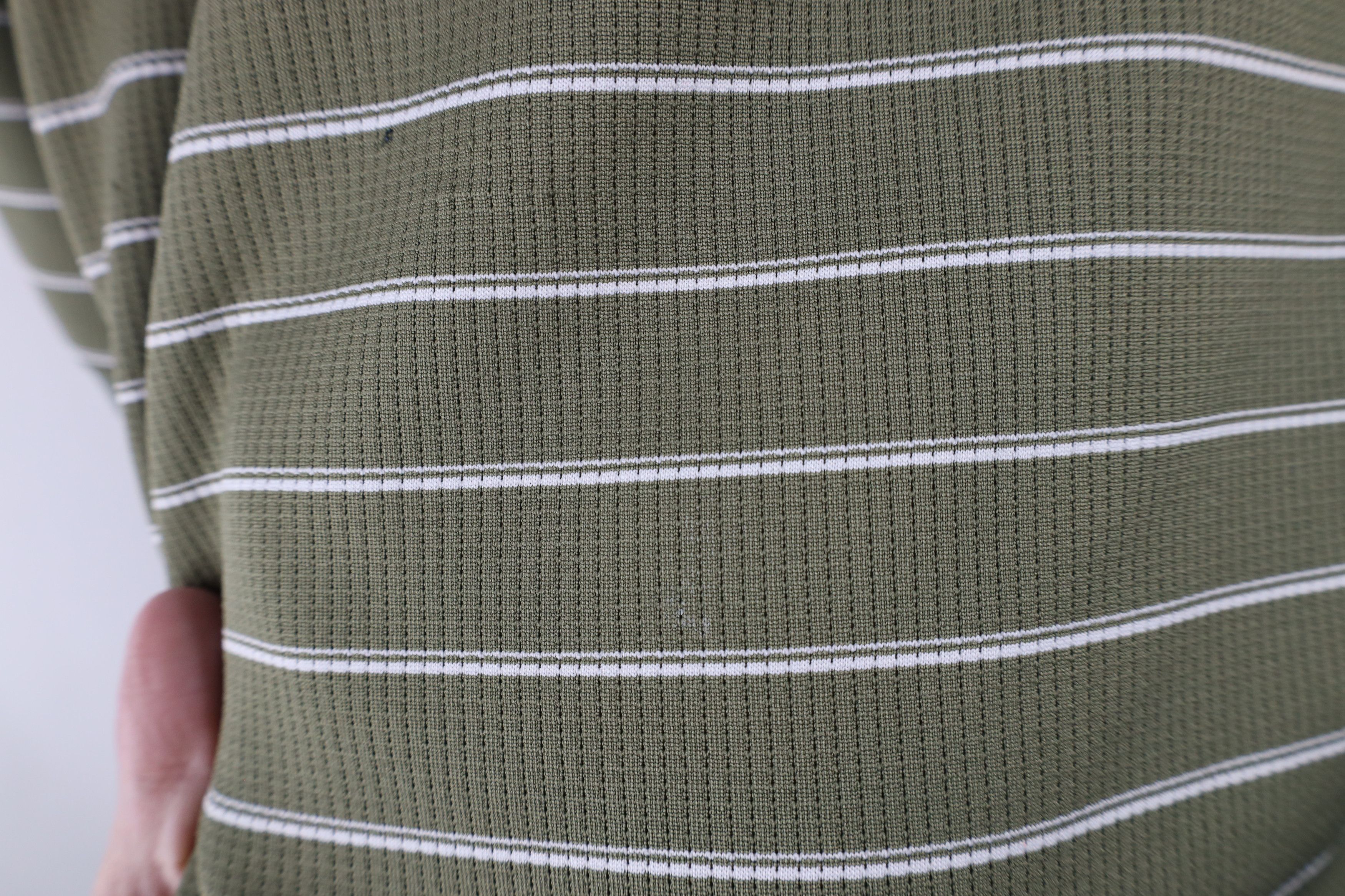 Nike × Vintage Vintage Nike Scott Mini Swoosh Striped Golf Polo Shirt Size US XL / EU 56 / 4 - 6 Thumbnail