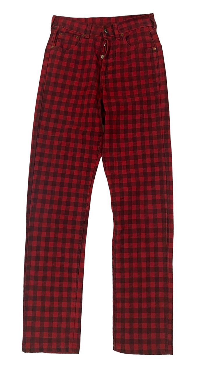 Top-In tartan pants made in Italy