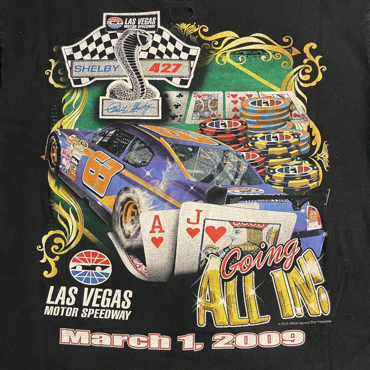 Chase Authentics Las Vegas Motor Speedway Chase Authentics Vintage T Shirt Size US L / EU 52-54 / 3 - 4 Thumbnail