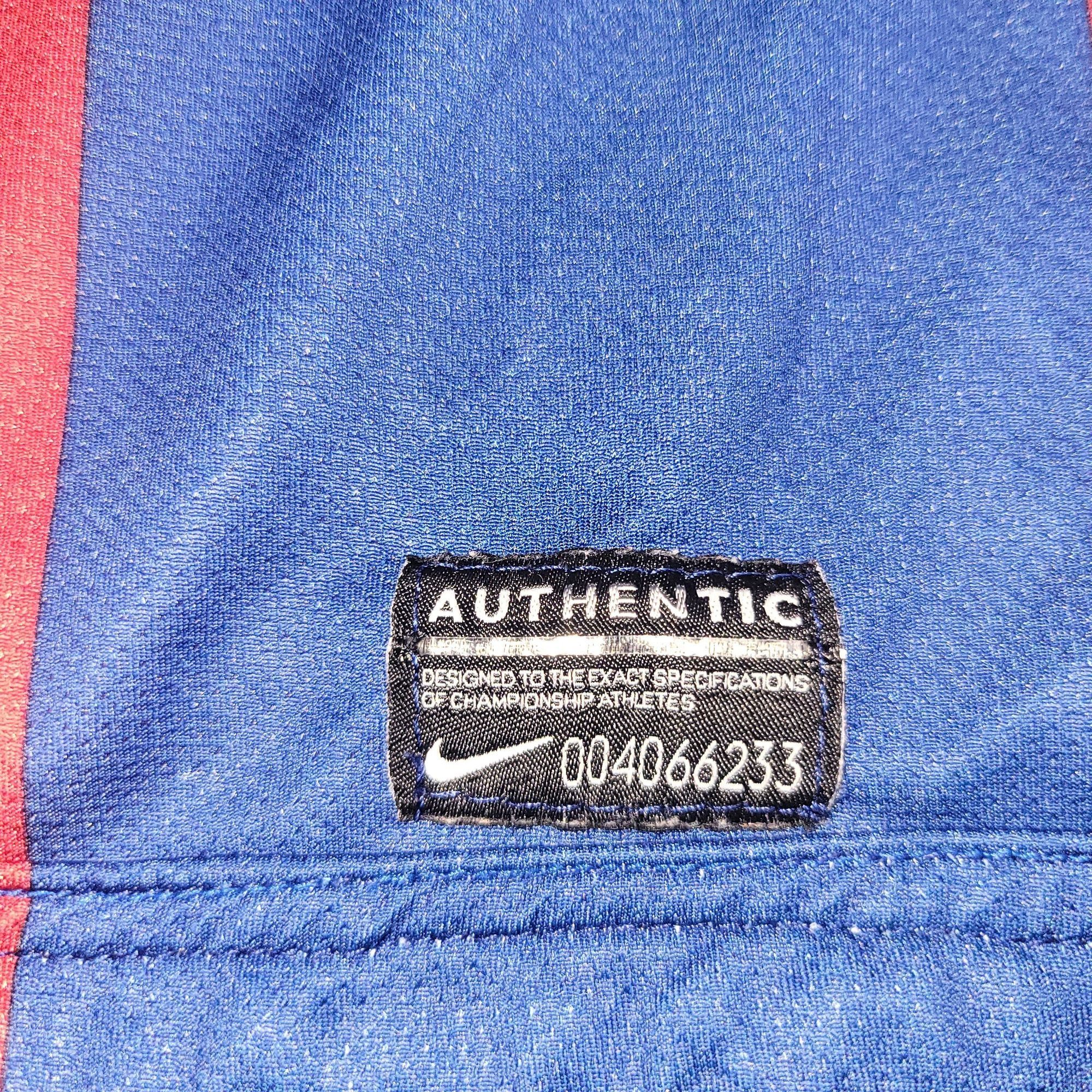 Nike Messi Barcelona 2010 2011 Soccer Jersey Shirt XL Size US XL / EU 56 / 4 - 5 Thumbnail