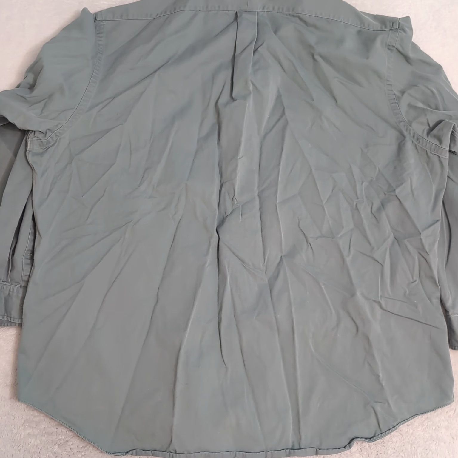 Ralph Lauren Ralph Lauren Mens XXL Blake Green Chambray Button-Down L/S Blue Pony Stain Shirt Size US XXL / EU 58 / 5 - 8 Thumbnail