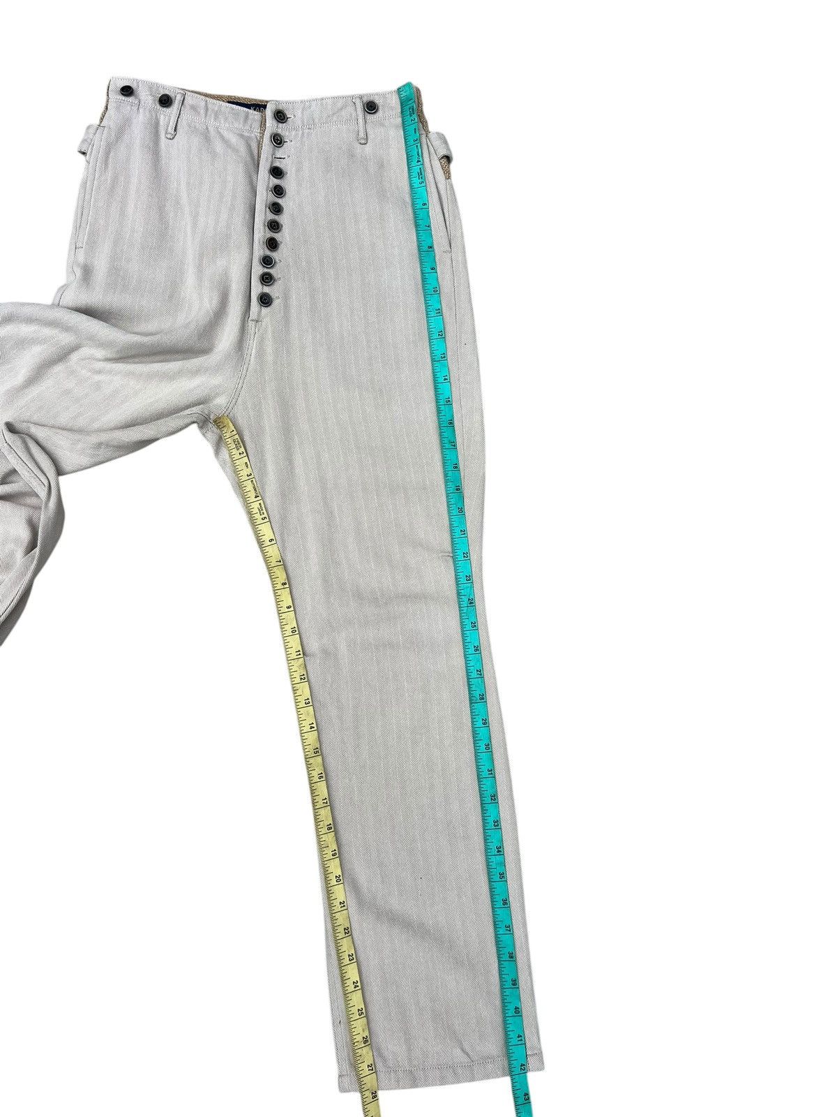 Kapital Hybrid Kapital Multiple Button HBT Stripes Trouser Pant Size US 29 - 6 Thumbnail