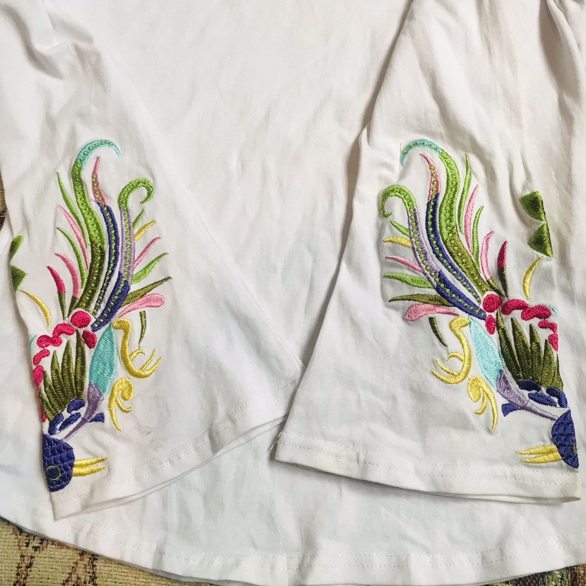 Handmade × Vintage Handmade Embroidery Toggle Button Long Sleeve Size L / US 10 / IT 46 - 4 Thumbnail