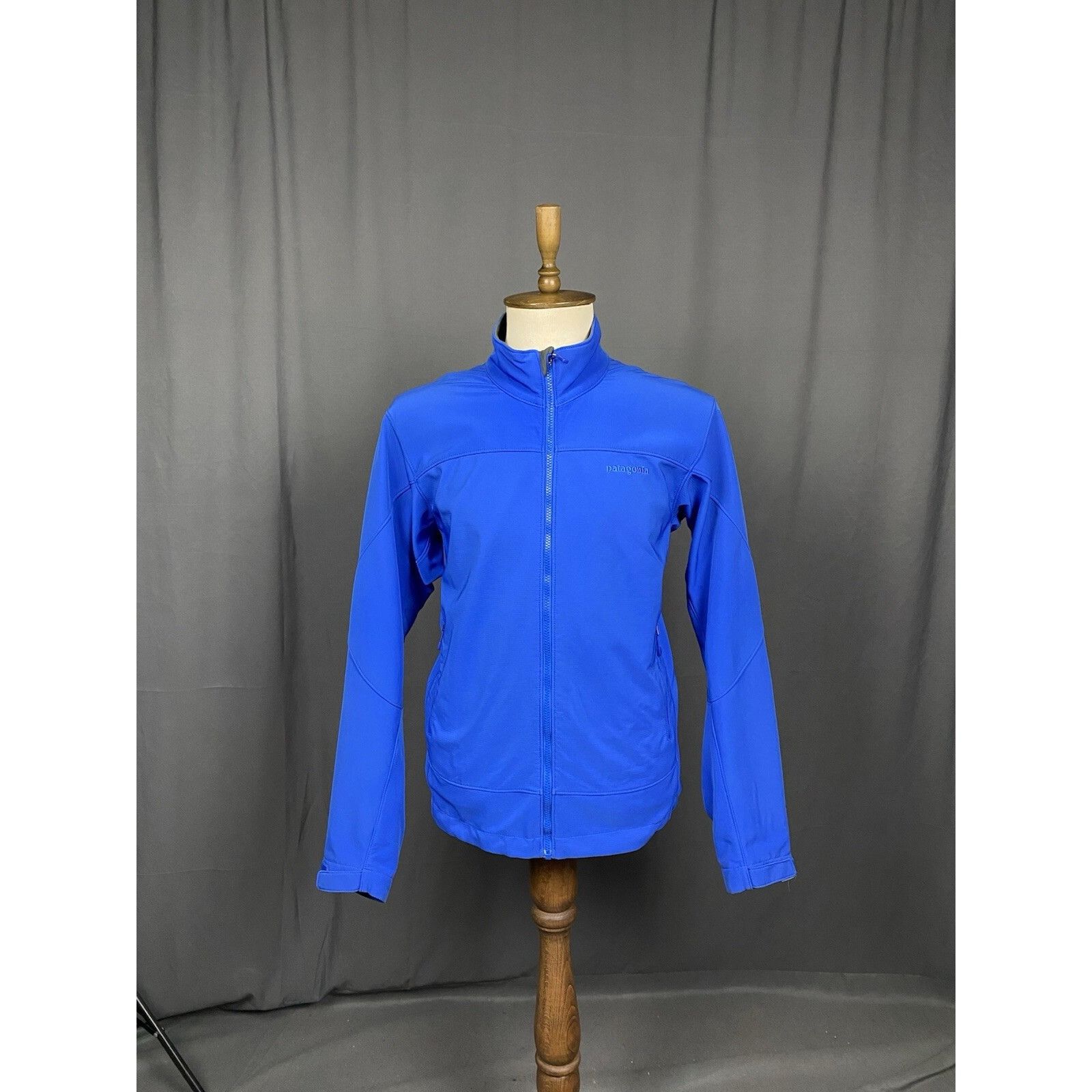 Patagonia Patagonia Small Logo Men's Blue Softshell Jacket Size L Size US L / EU 52-54 / 3 - 3 Thumbnail
