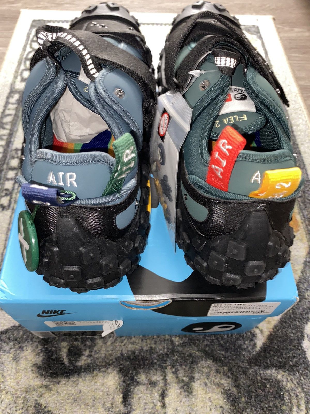 Cactus Plant Flea Market × Nike Nike CPFM Air Flea 2 Faded Spruce Size US 8.5 / EU 41-42 - 4 Thumbnail