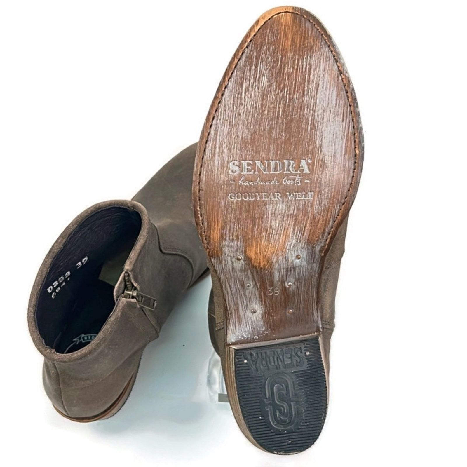 Sendra SENDRA 10393 DEBORA Ankle Boot Goodyear Welting & Handmade Size US 8.5 / IT 38.5 - 10 Thumbnail