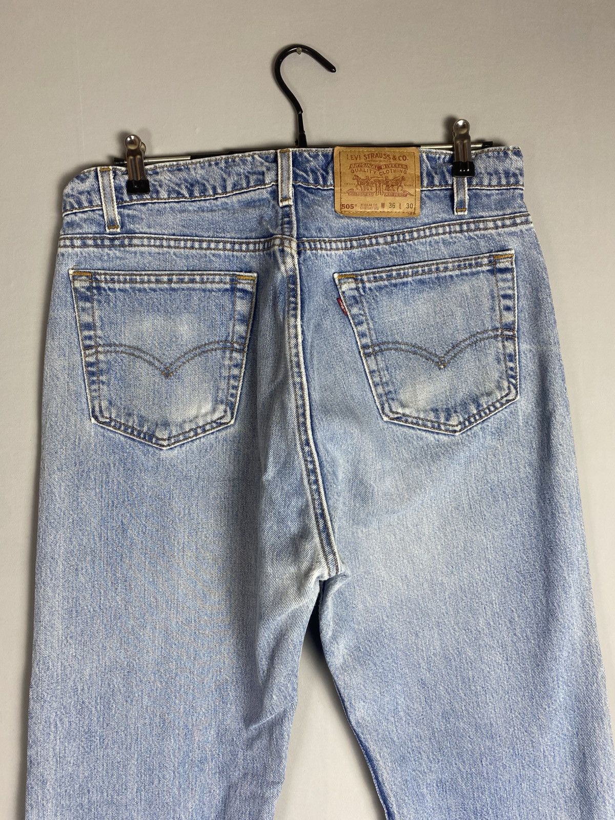 Levi's × Levi's Vintage Clothing × Vintage Vintage 90s LEVIS 505 jeans denim rare Size US 36 / EU 52 - 2 Thumbnail